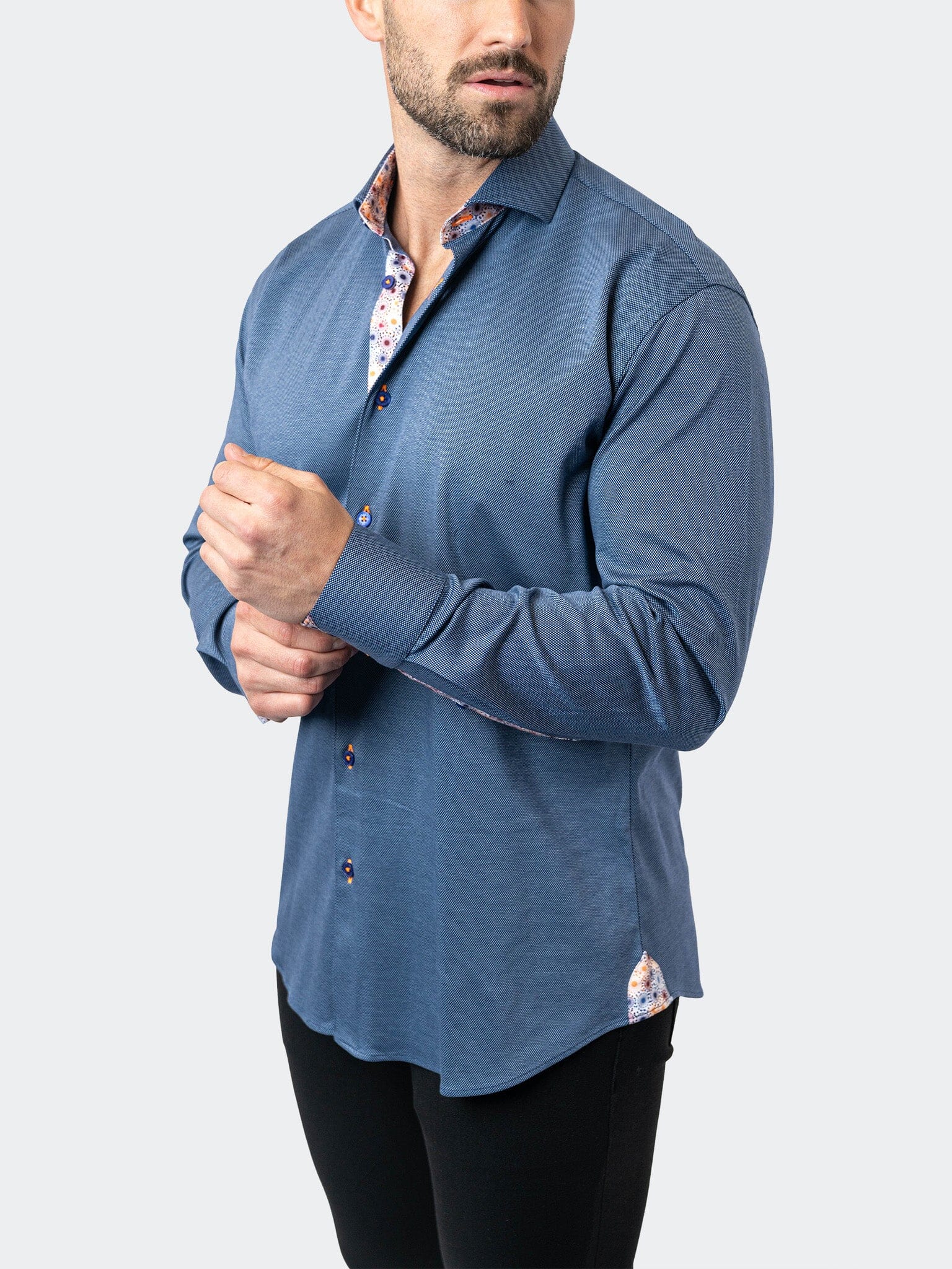 Eins Stretchharper blue