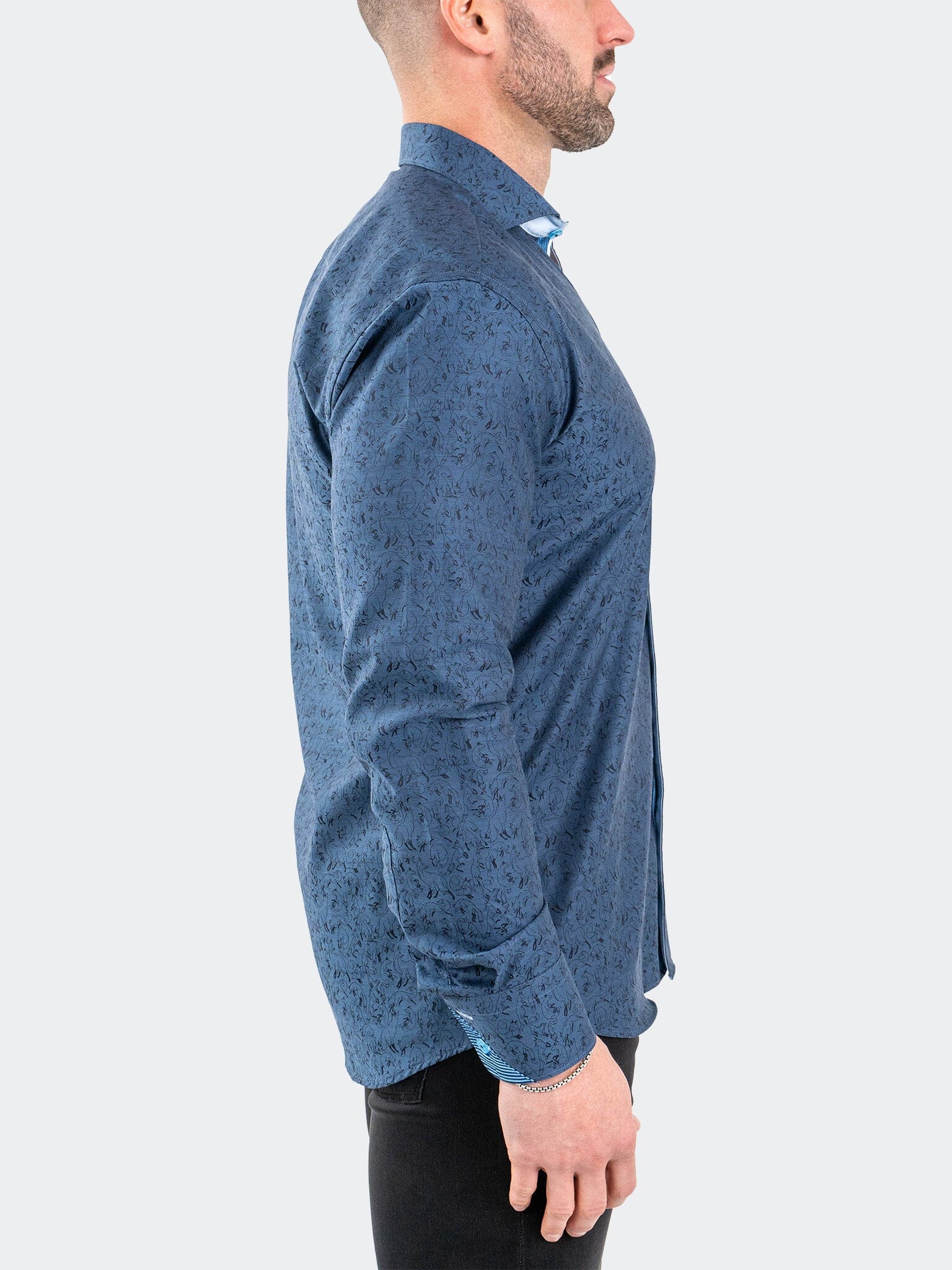 Eins JacqFoxtrot Navy Shirt