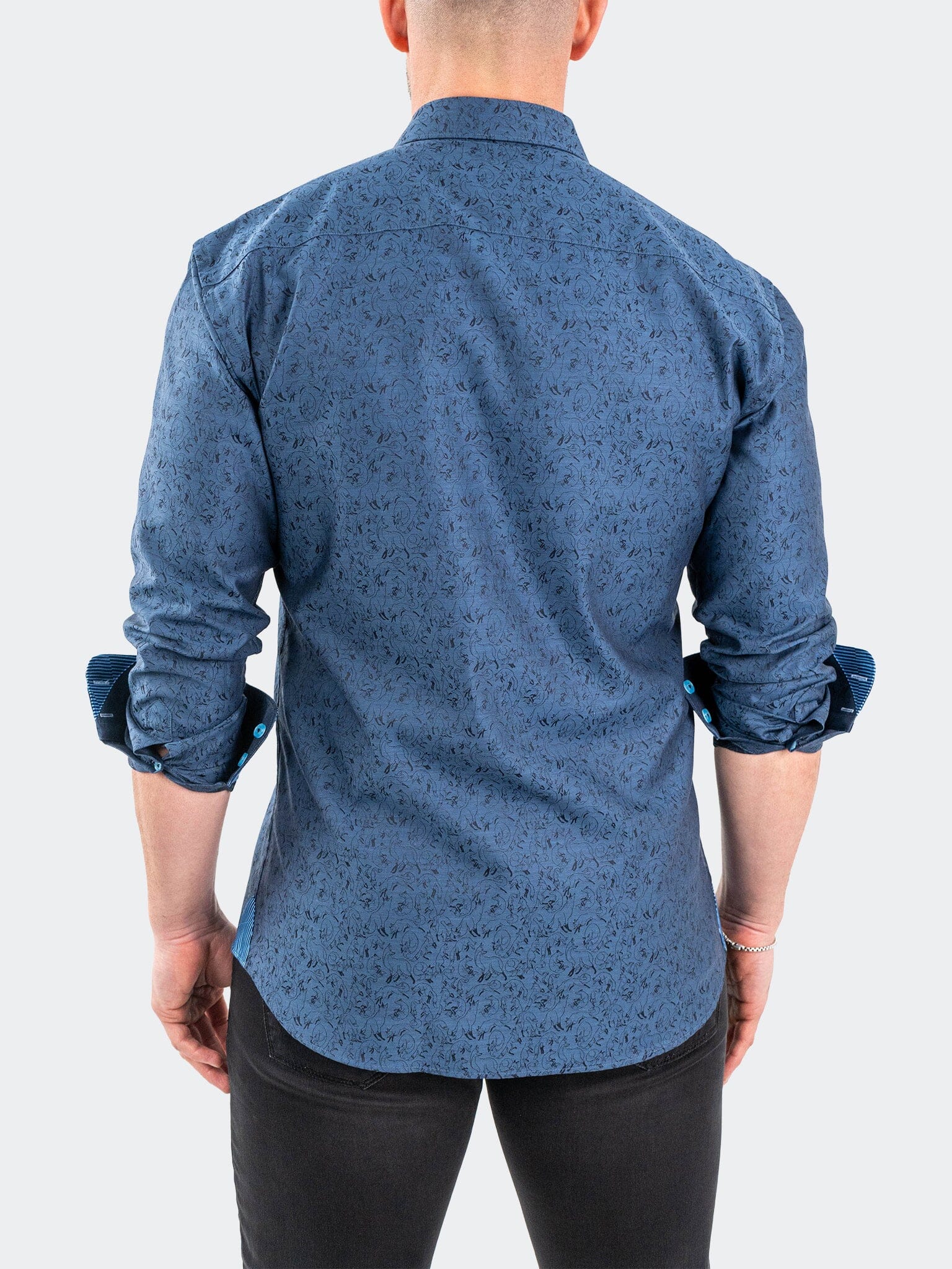 Eins JacqFoxtrot Navy Shirt