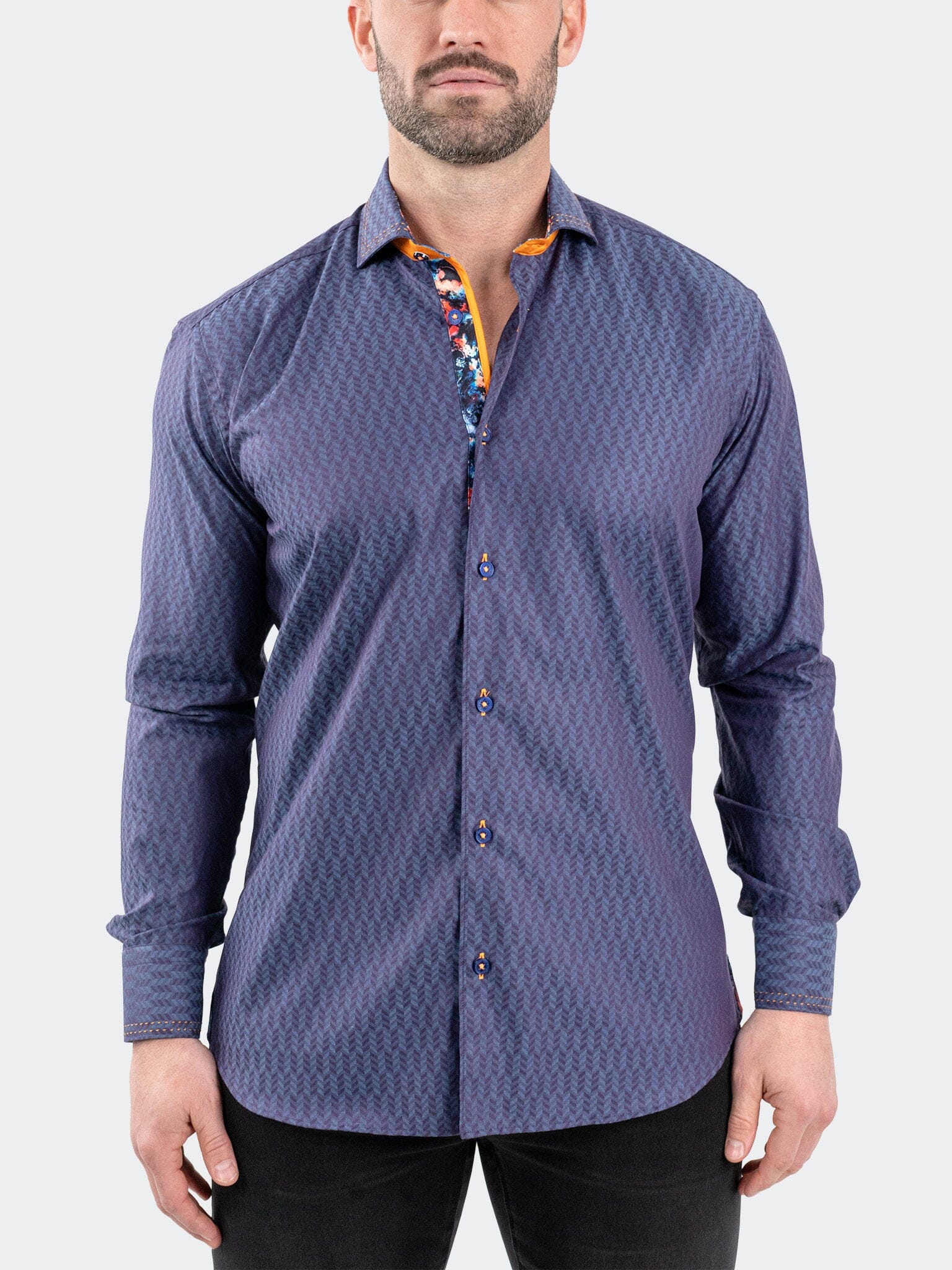 Eins JacqPique Purple Shirt