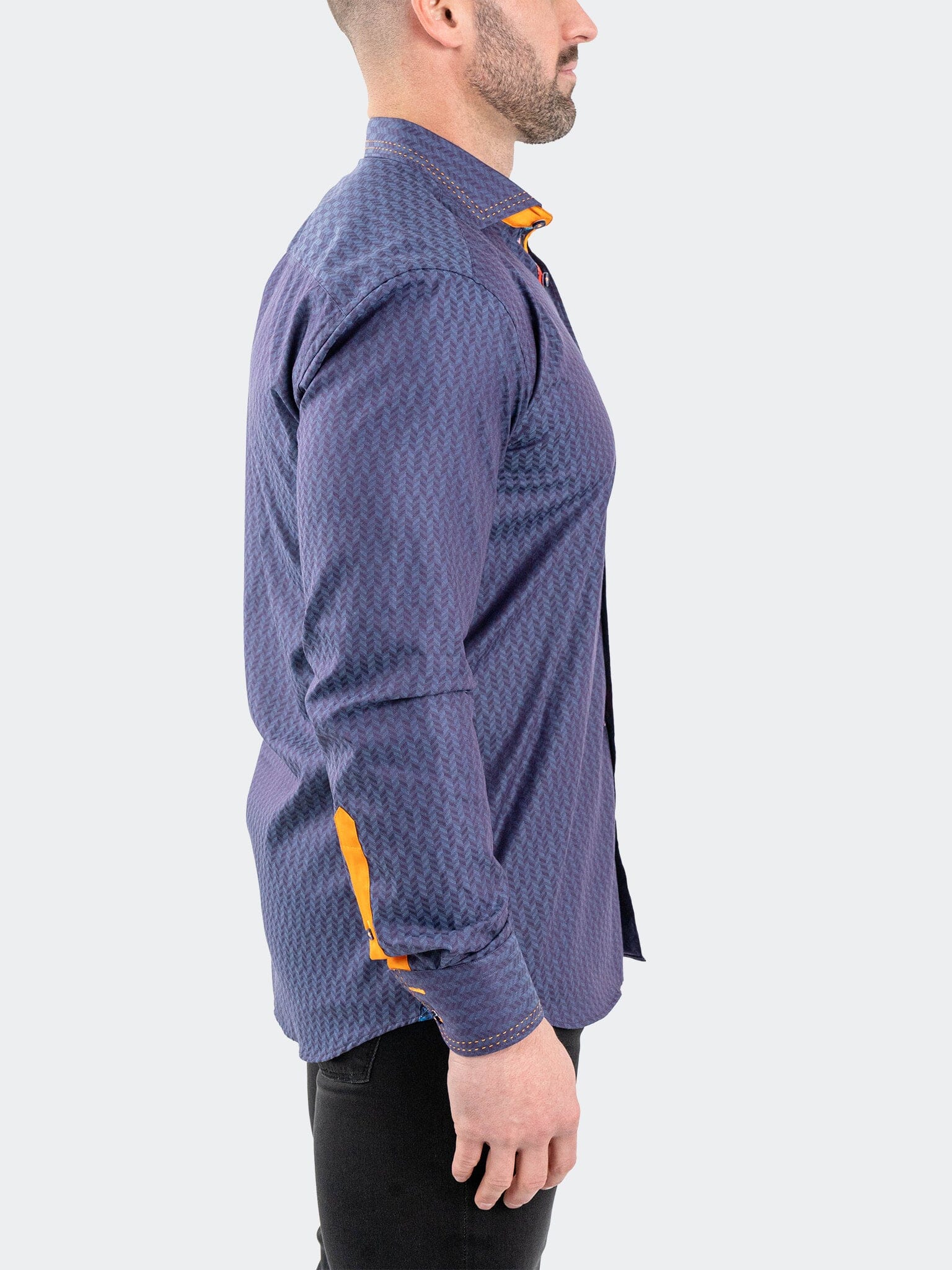 Eins JacqPique Purple Shirt