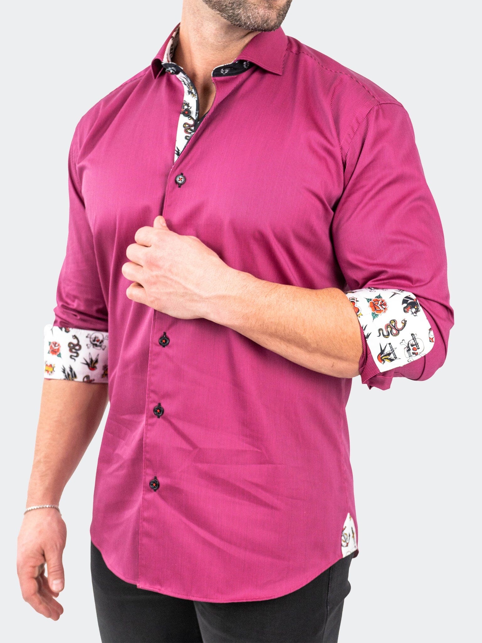 Eins JacqStripes Purple
