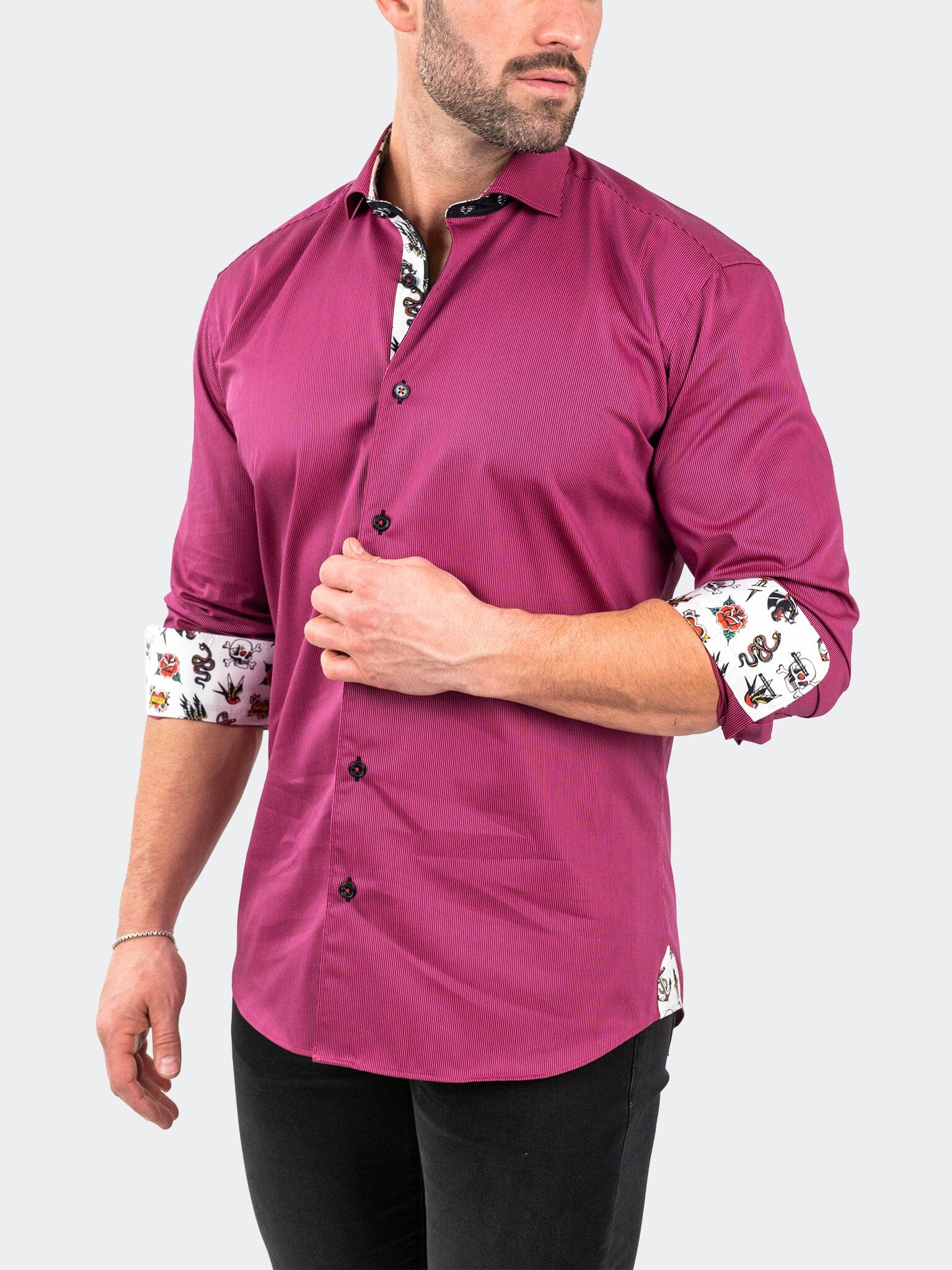 Eins JacqStripes Purple