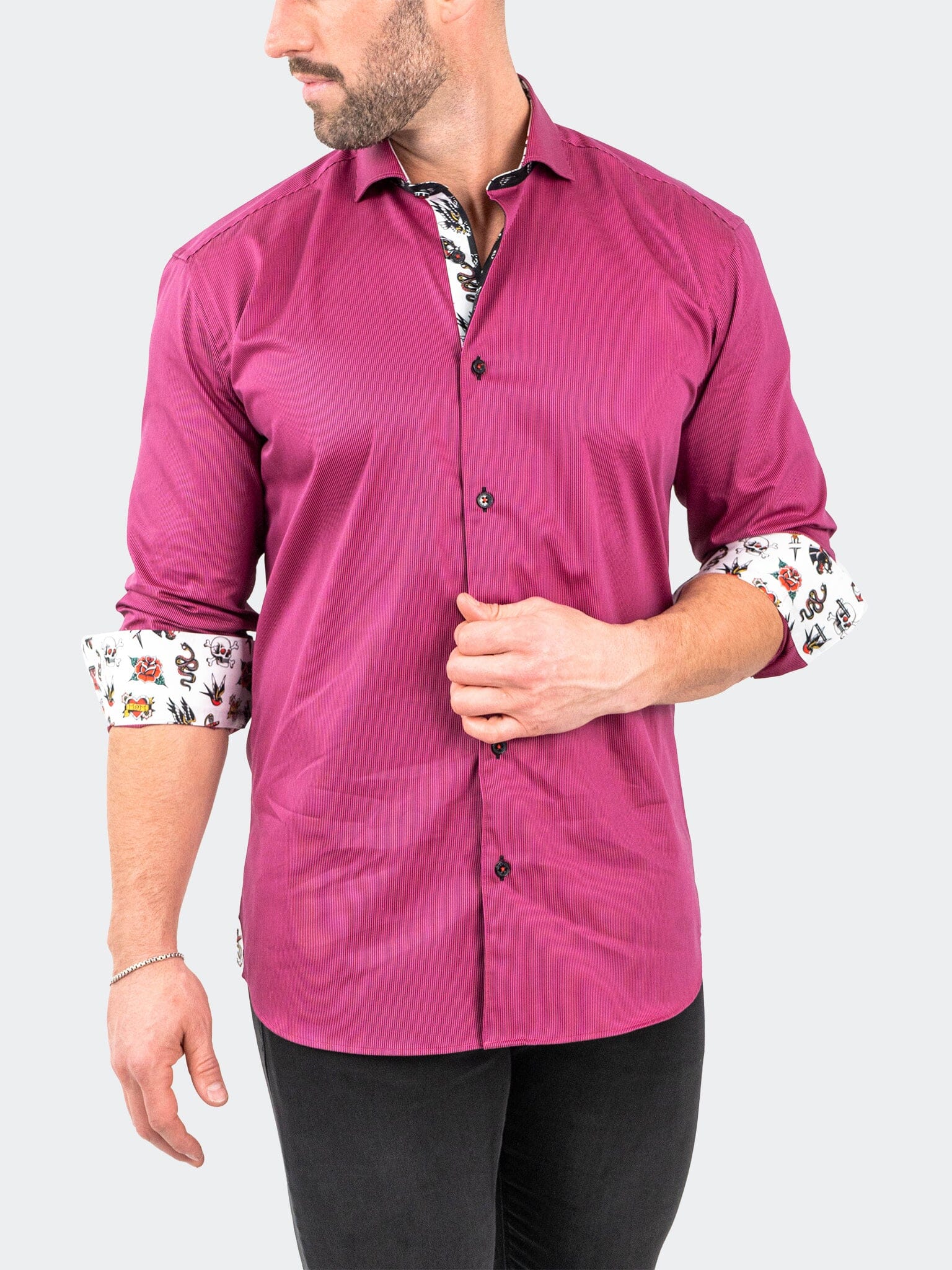 Eins JacqStripes Purple