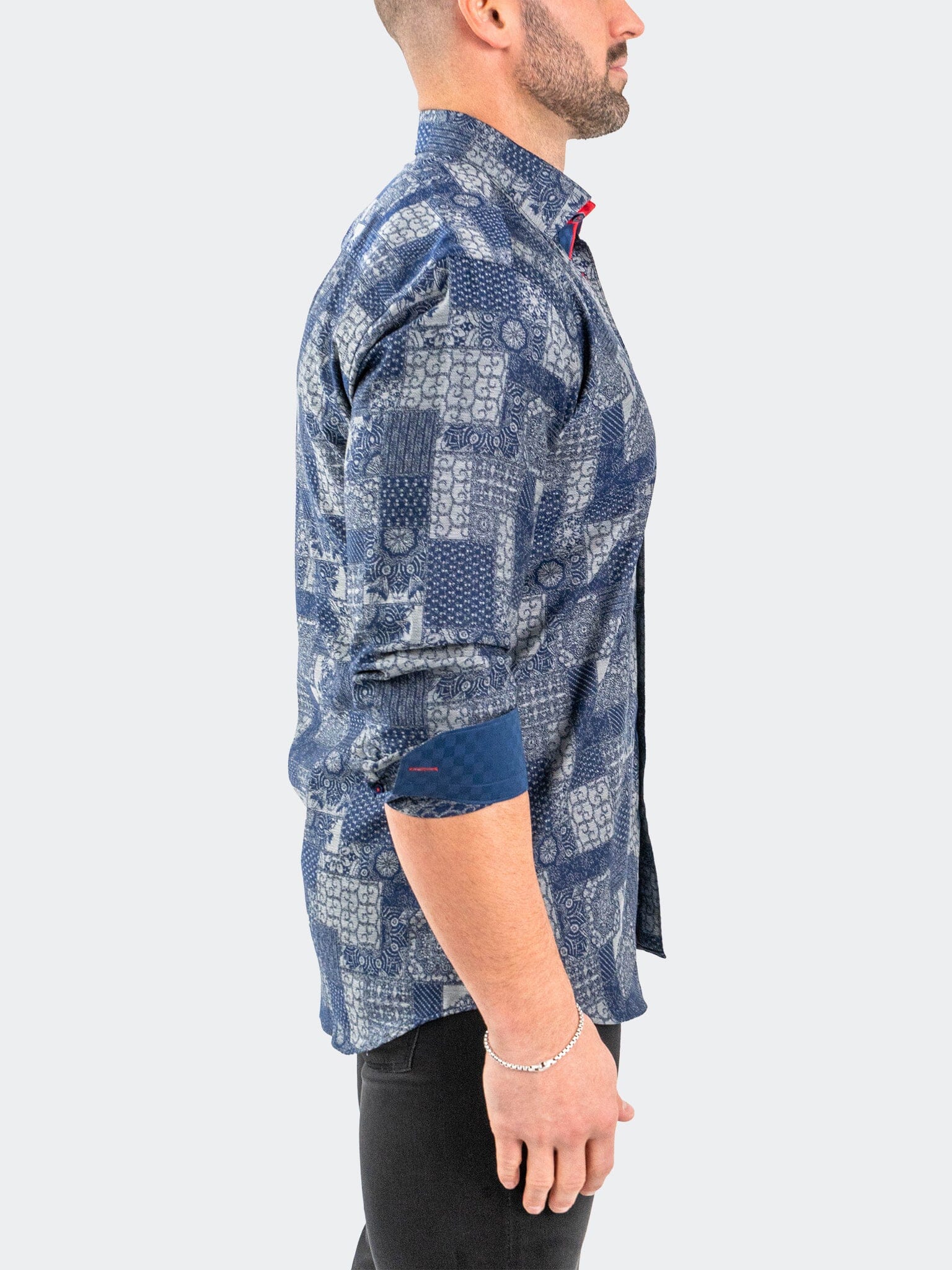 Eins JacqVosaic Grey Shirt