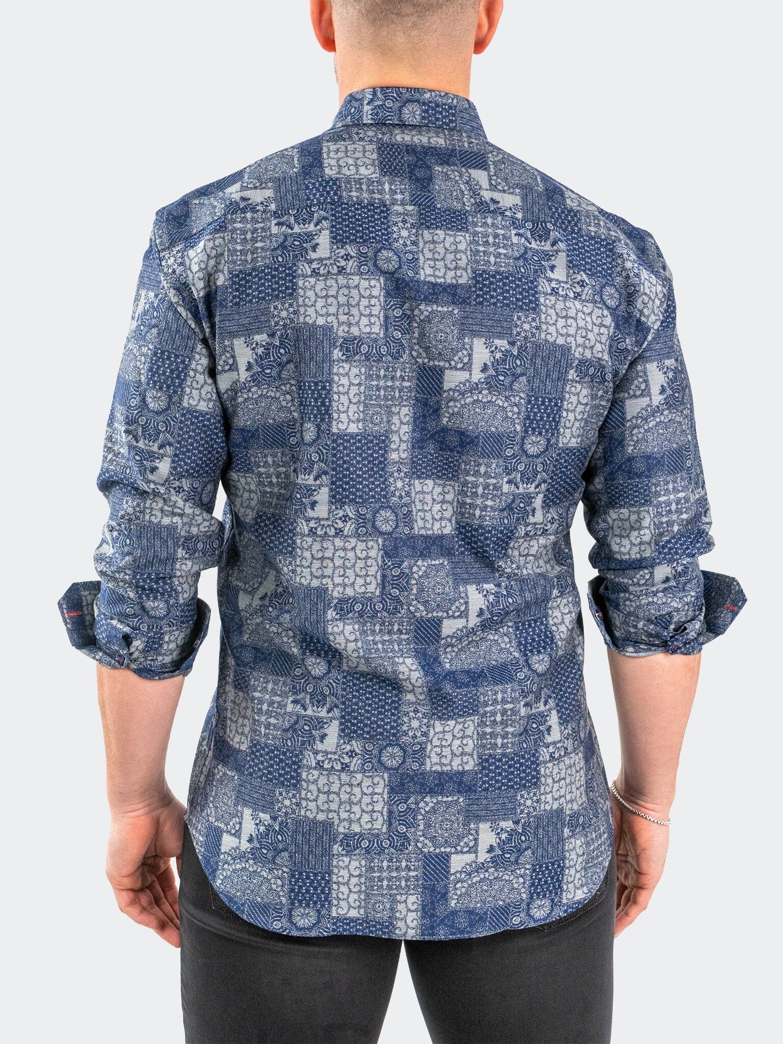 Eins JacqVosaic Grey Shirt