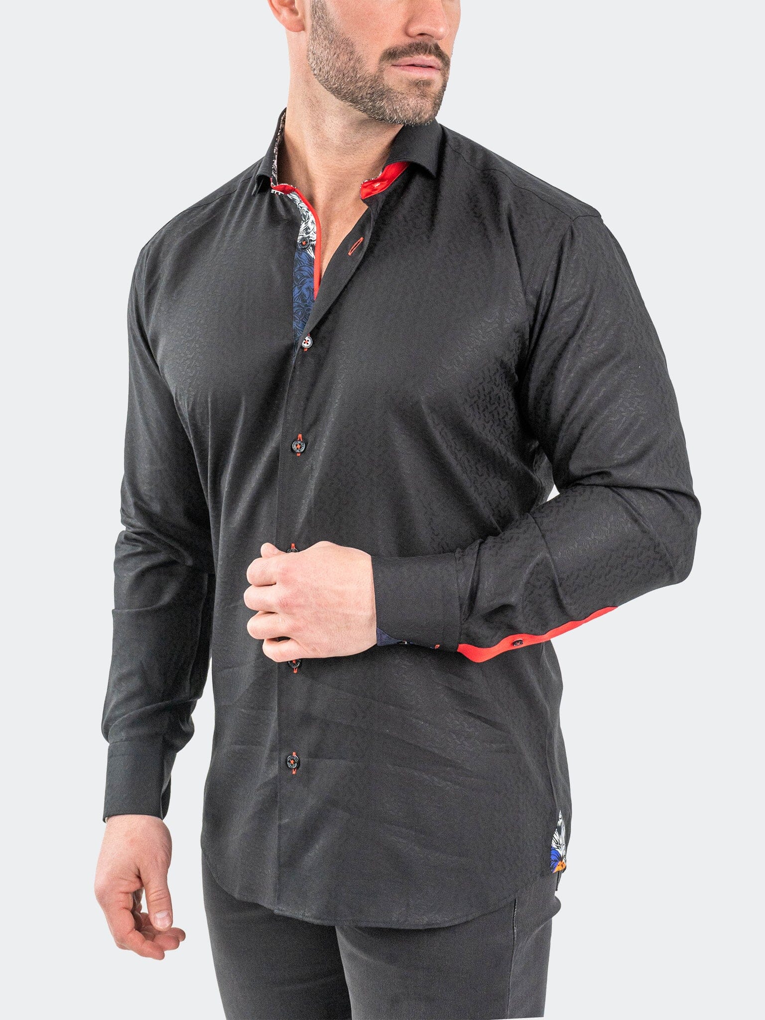JacqWings Black Dress Shirt