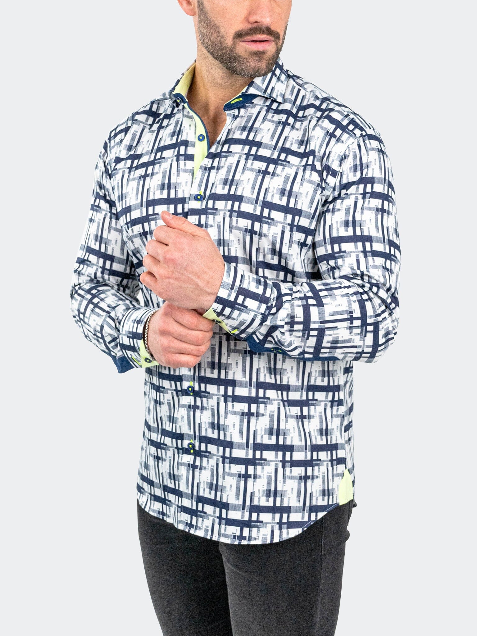 Eins LinearCanvas White Shirt