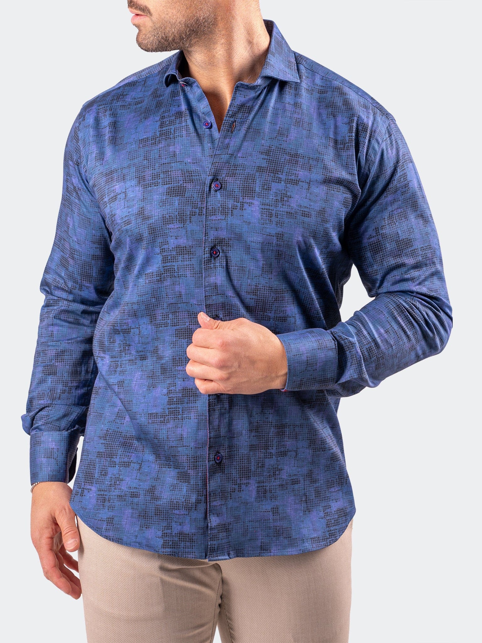 Eins Resistance Block Blue Shirt