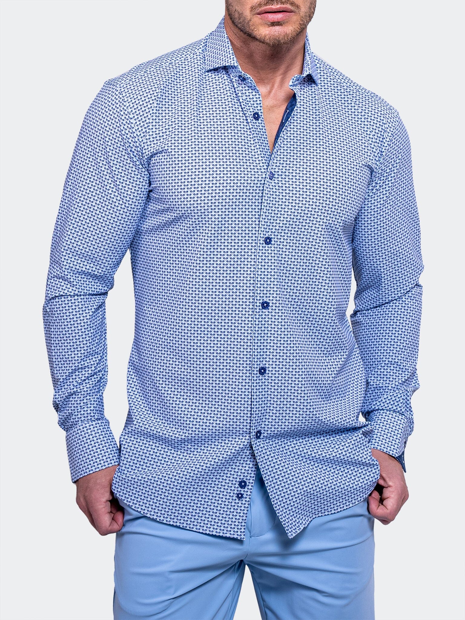 Eins Resistance Stretch3353 Blue