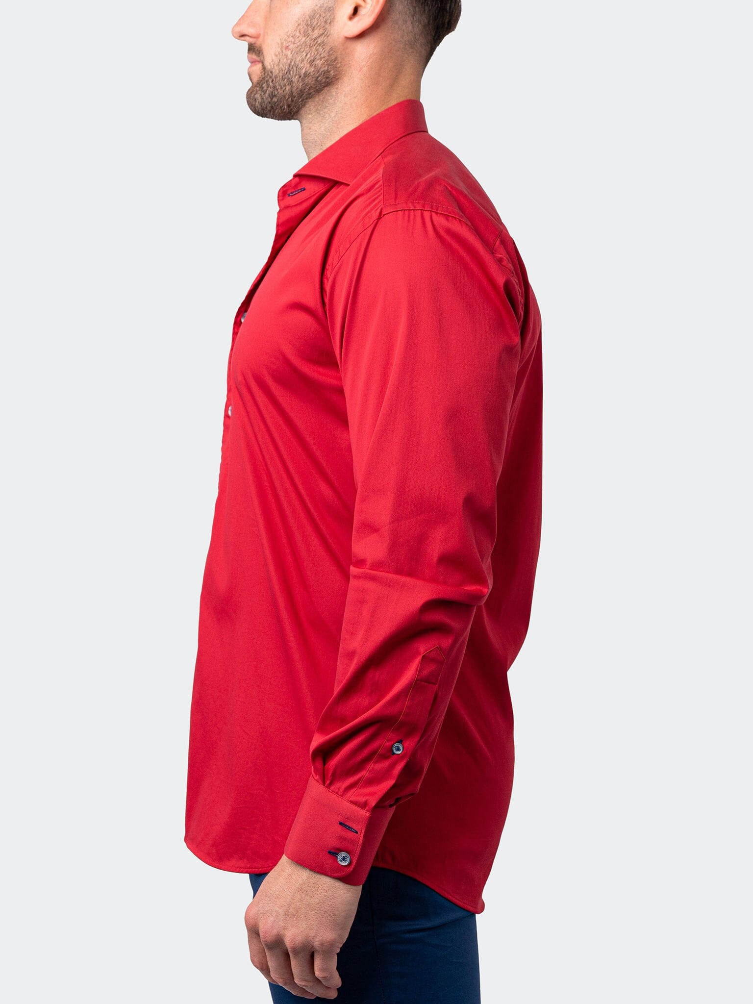 Eins Soft Butter Red Shirt