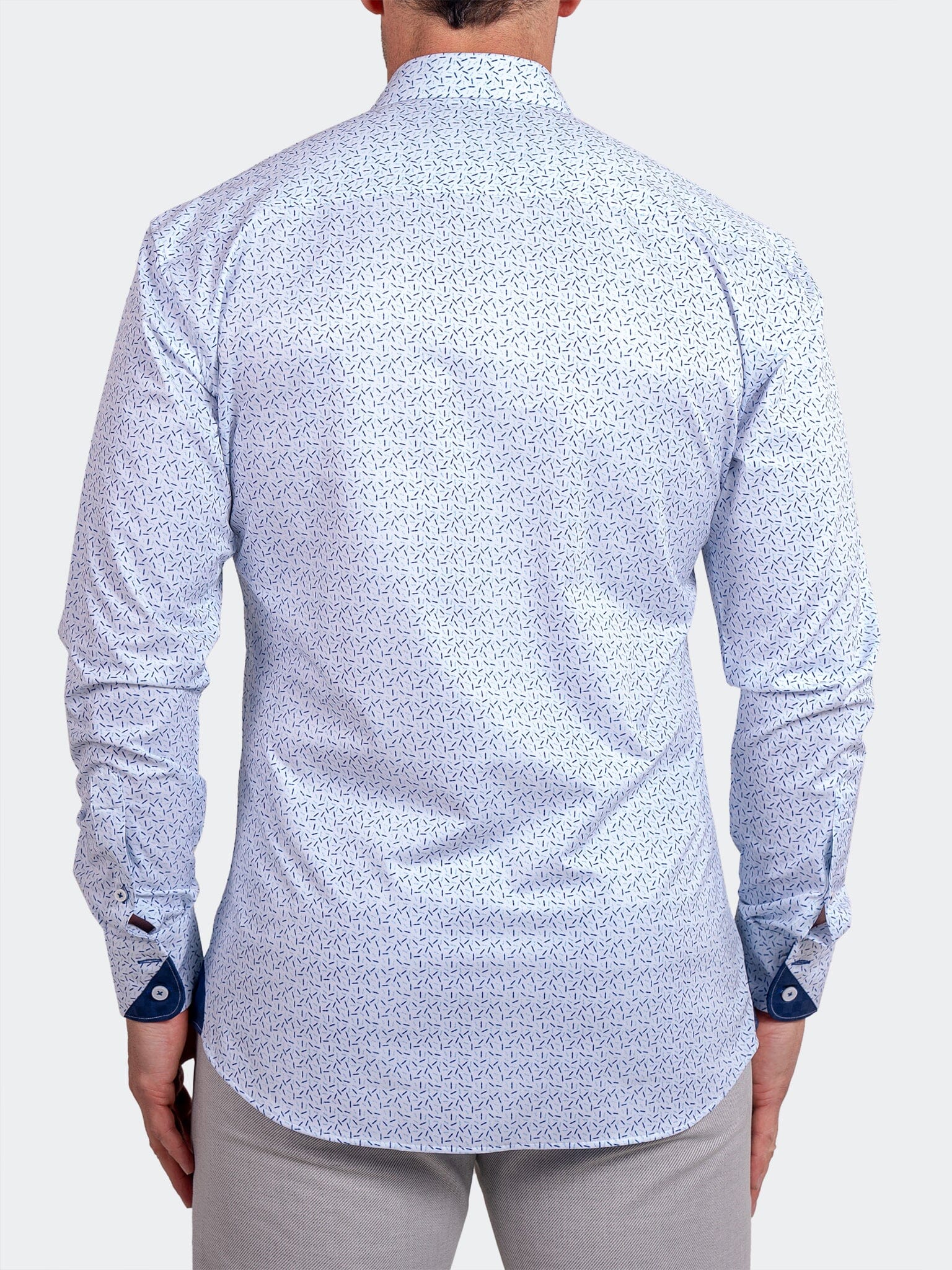 Eins Ascension Blue Floral Shirt