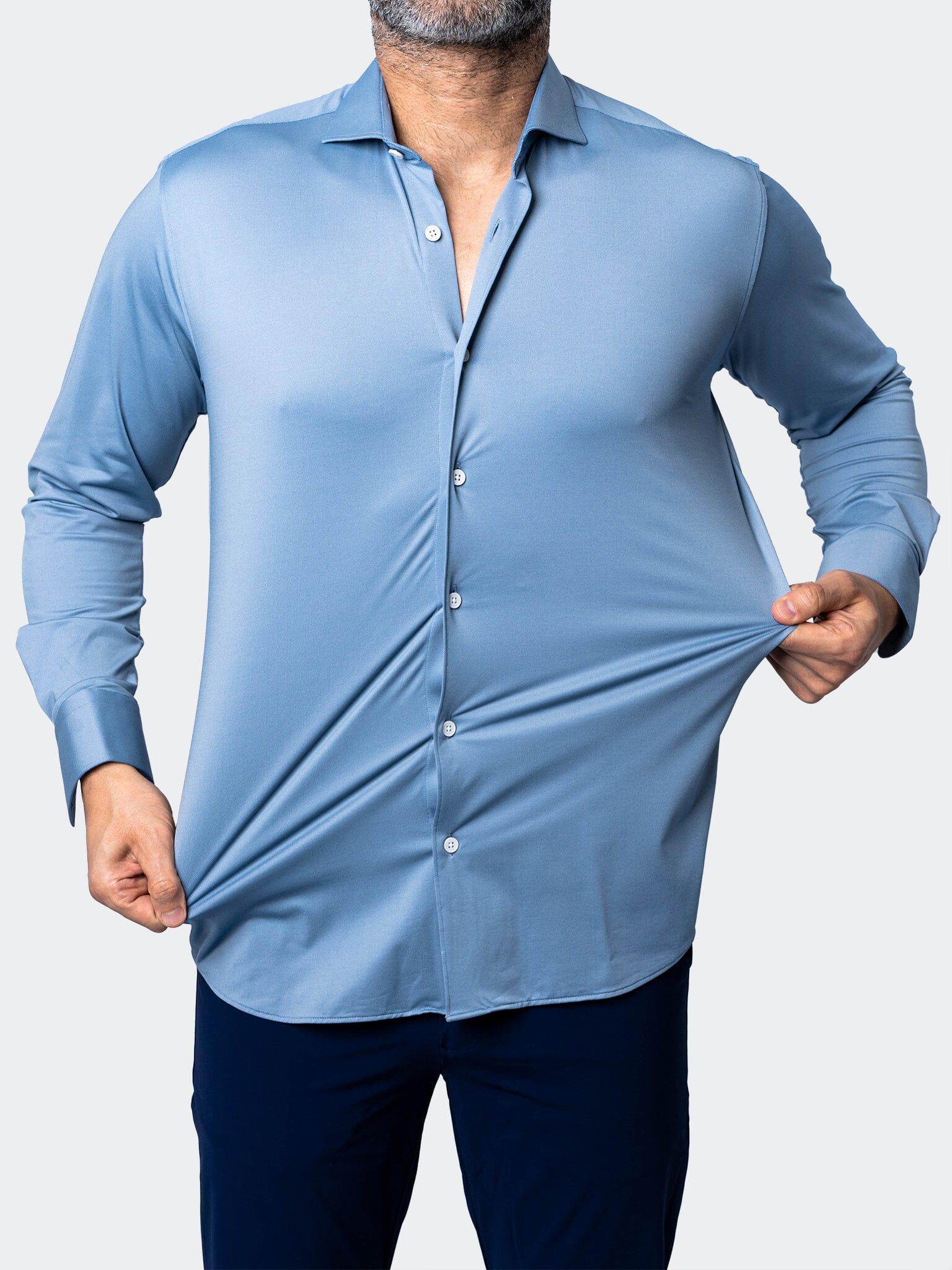 Eins StretchBlotter Blue Shirt