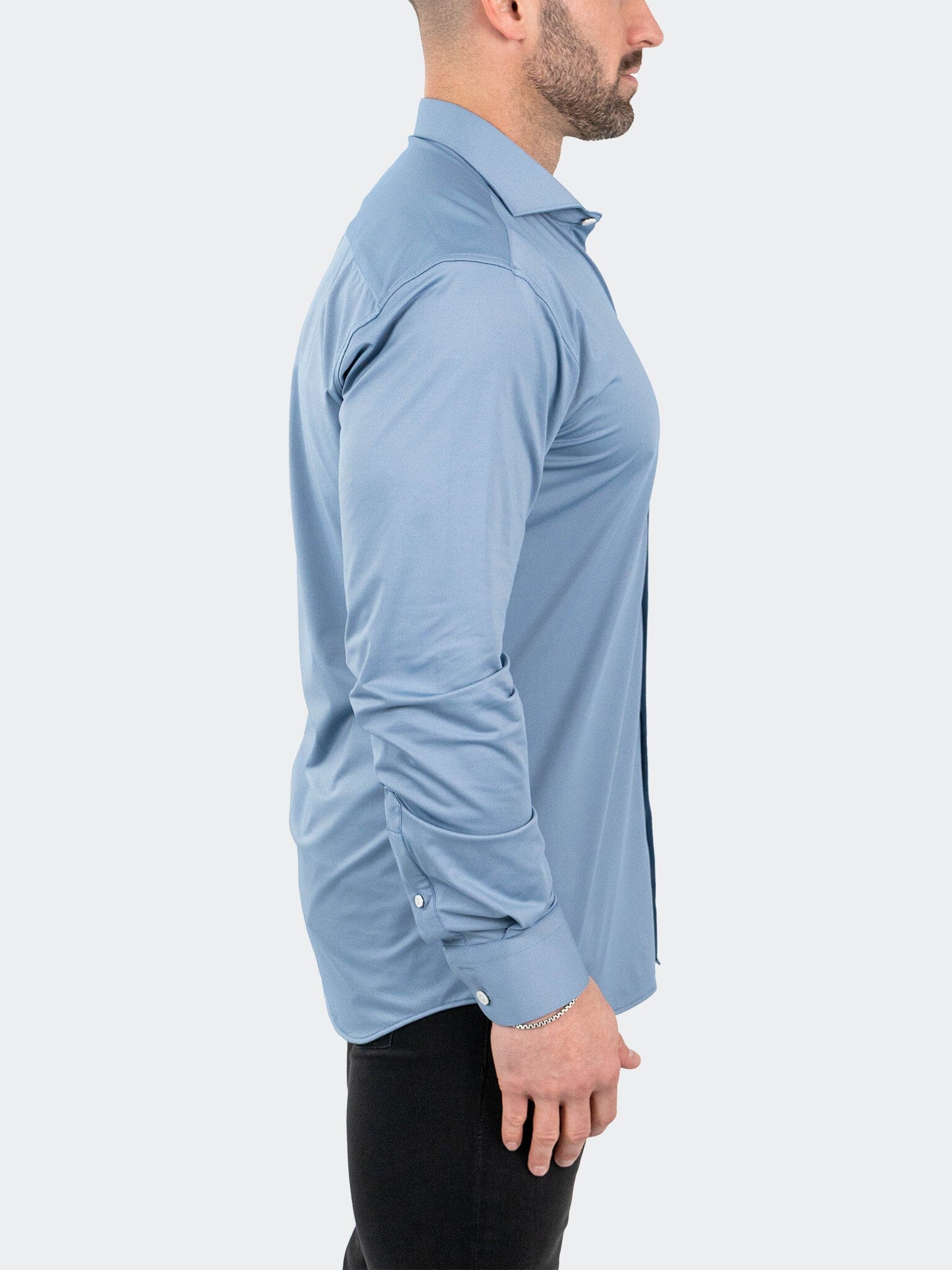 Eins StretchBlotter Blue Shirt