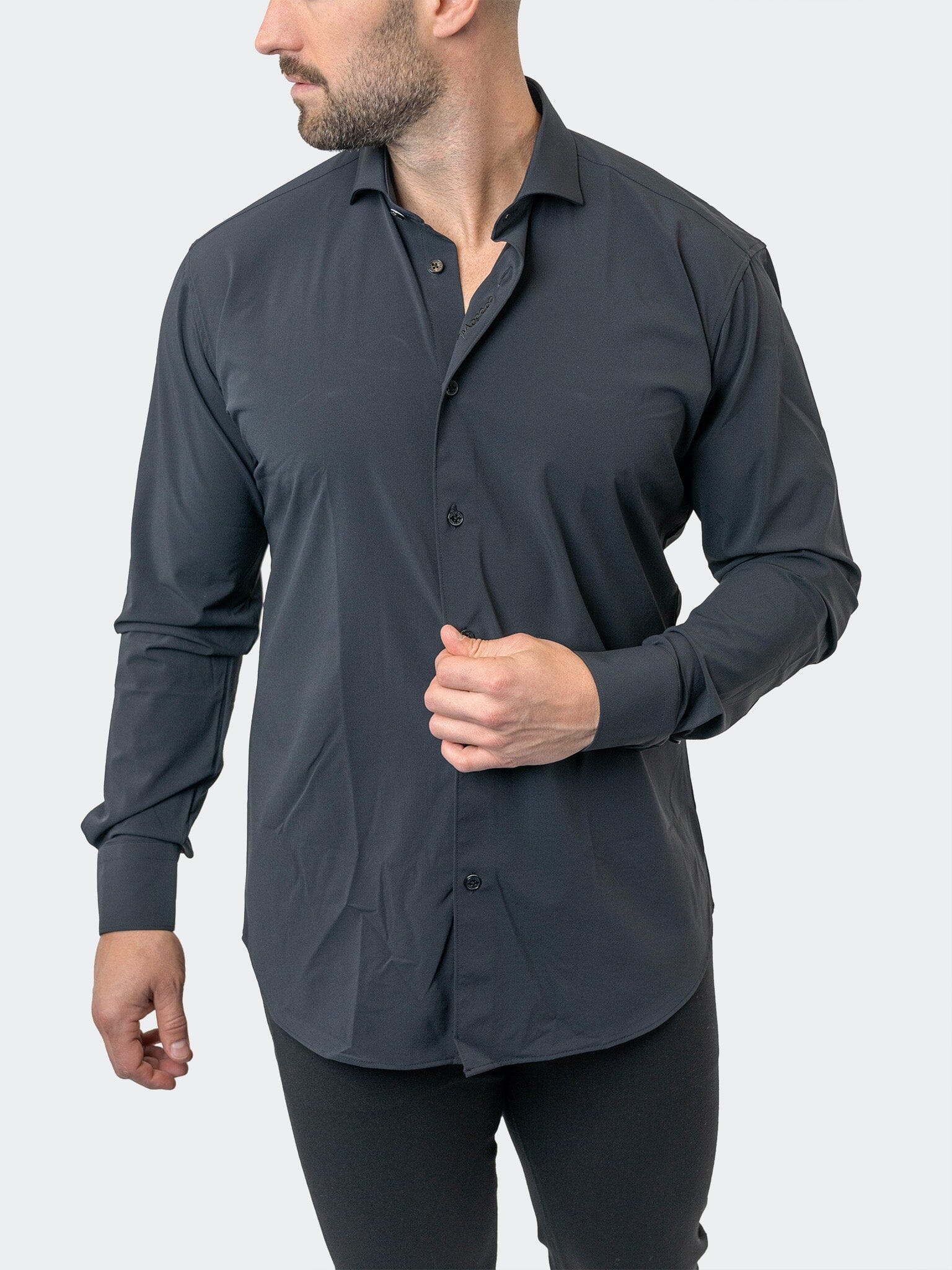 Perm Eins StretchCore Black Shirt