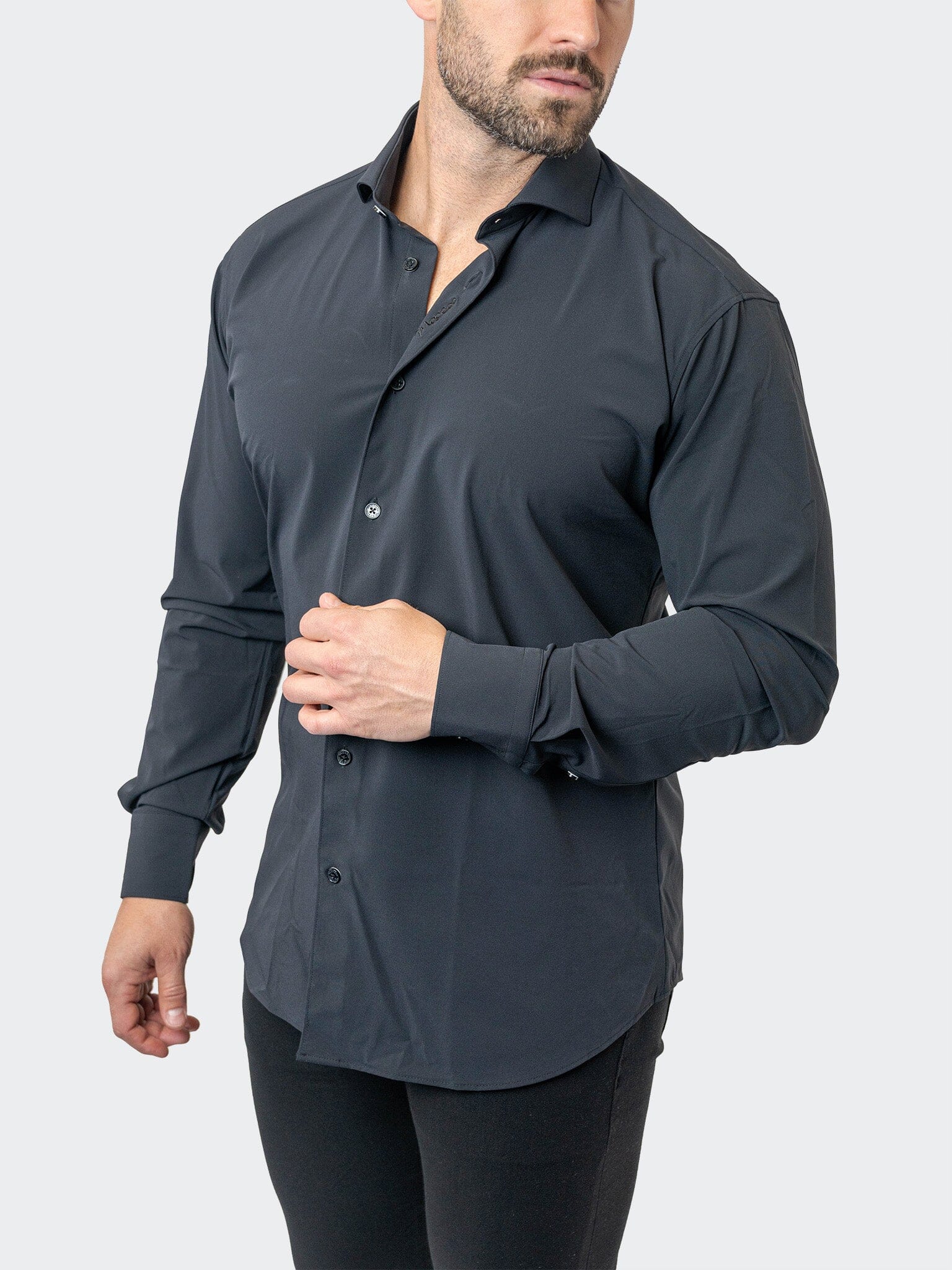 Perm Eins StretchCore Black Shirt