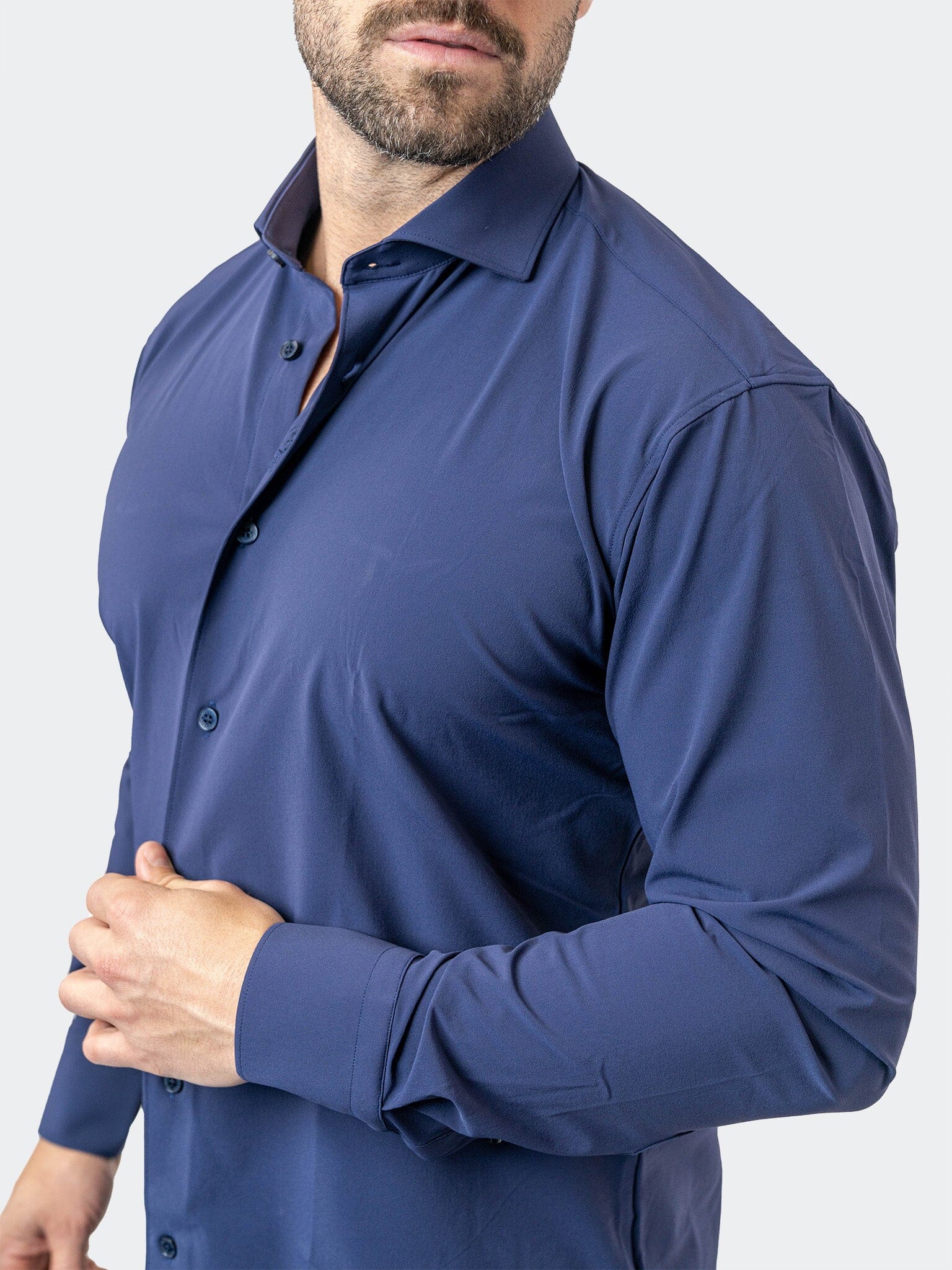 Perm Eins StretchCore Navy Shirt