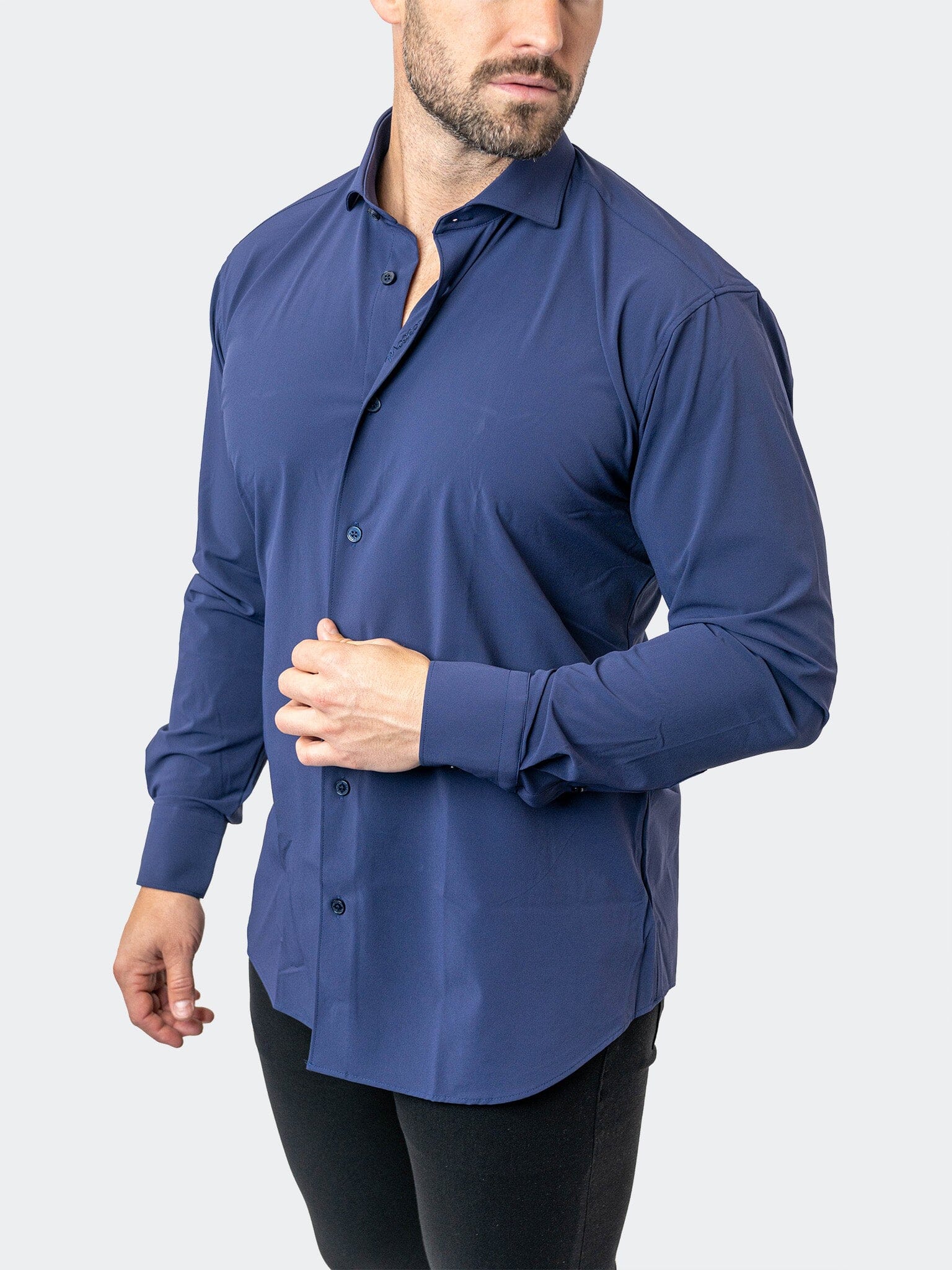 Perm Eins StretchCore Navy Shirt
