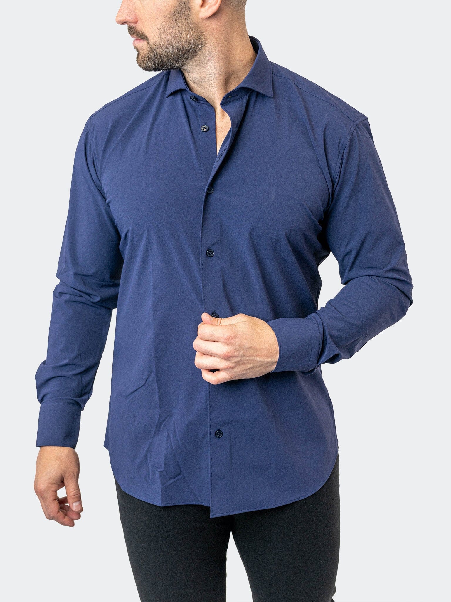 Perm Eins StretchCore Navy Shirt