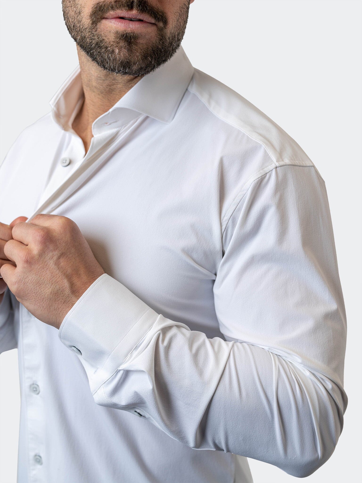 Perm Eins StretchCore White Shirt