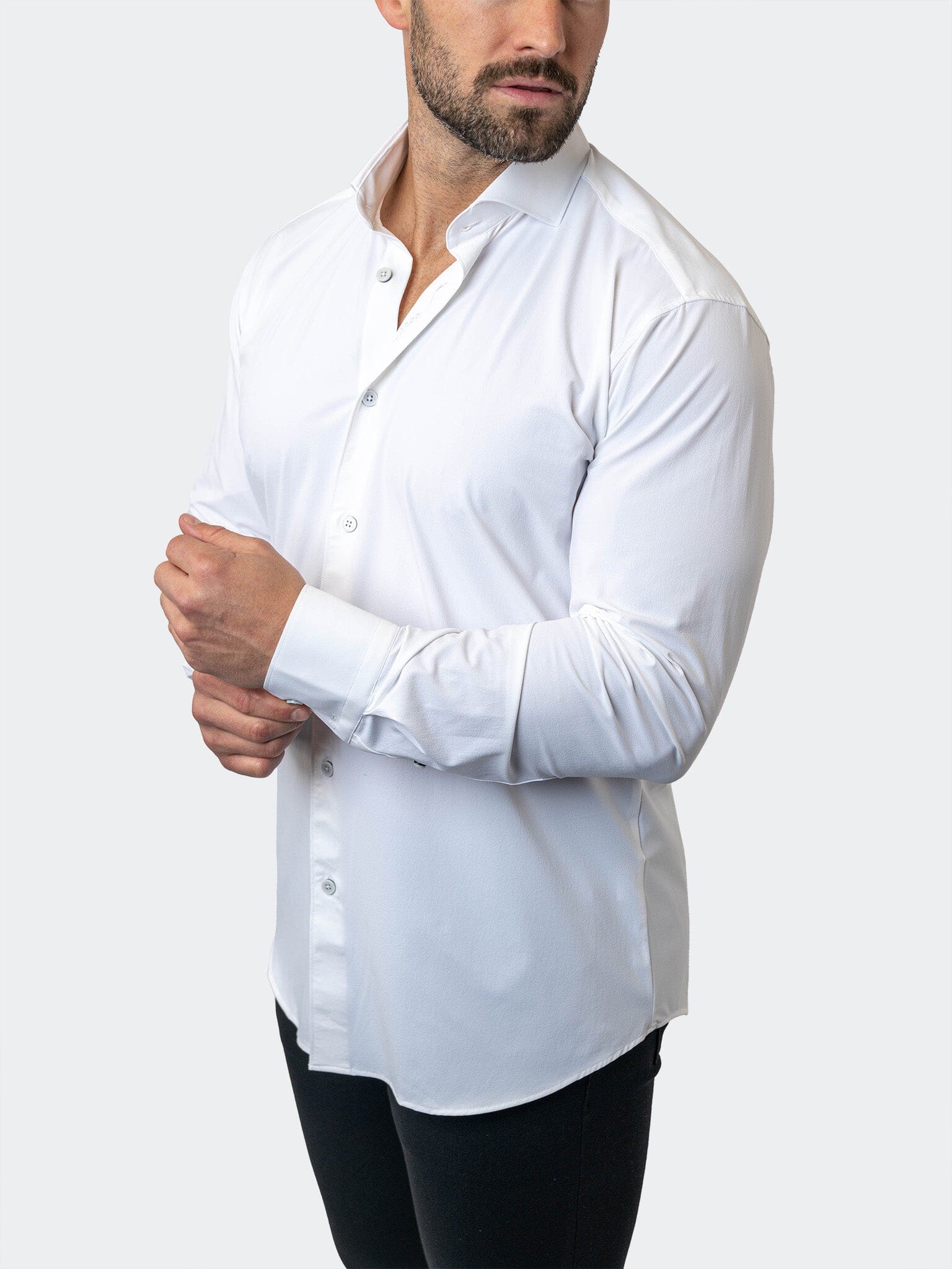 Perm Eins StretchCore White Shirt