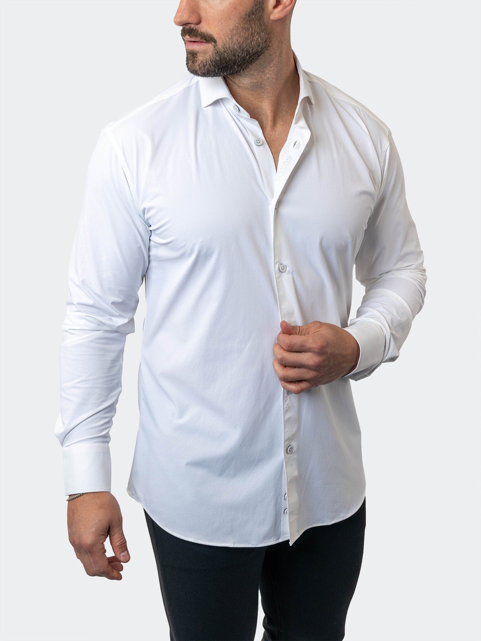 Perm Eins StretchCore White Shirt