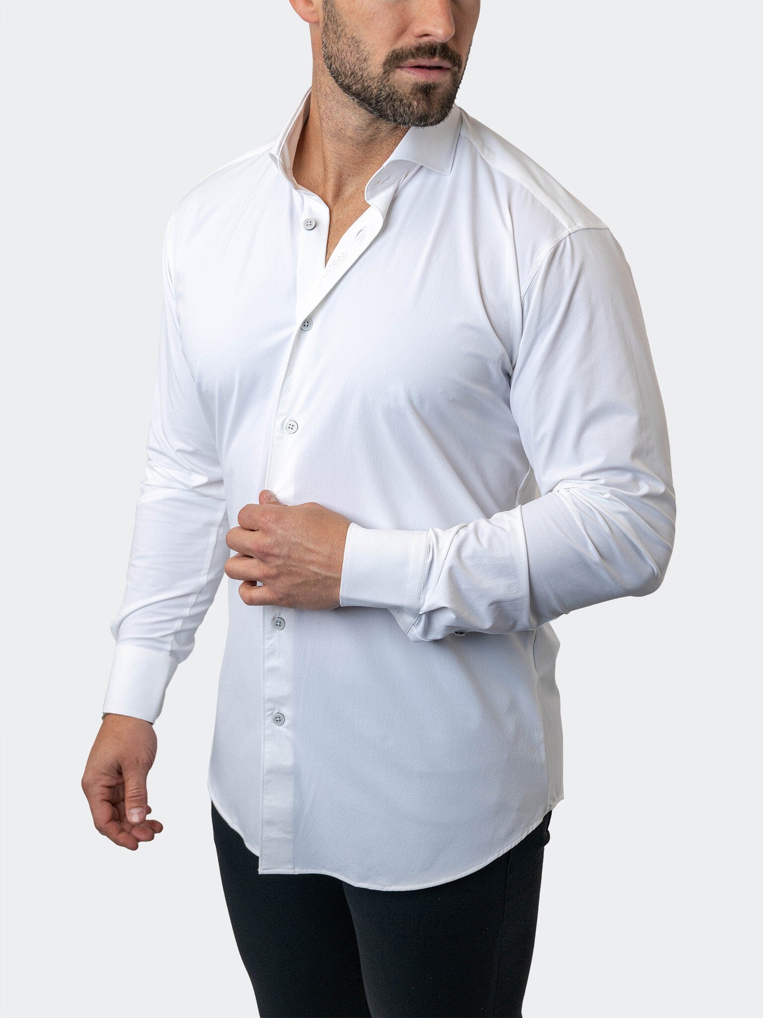 Perm Eins StretchCore White Shirt