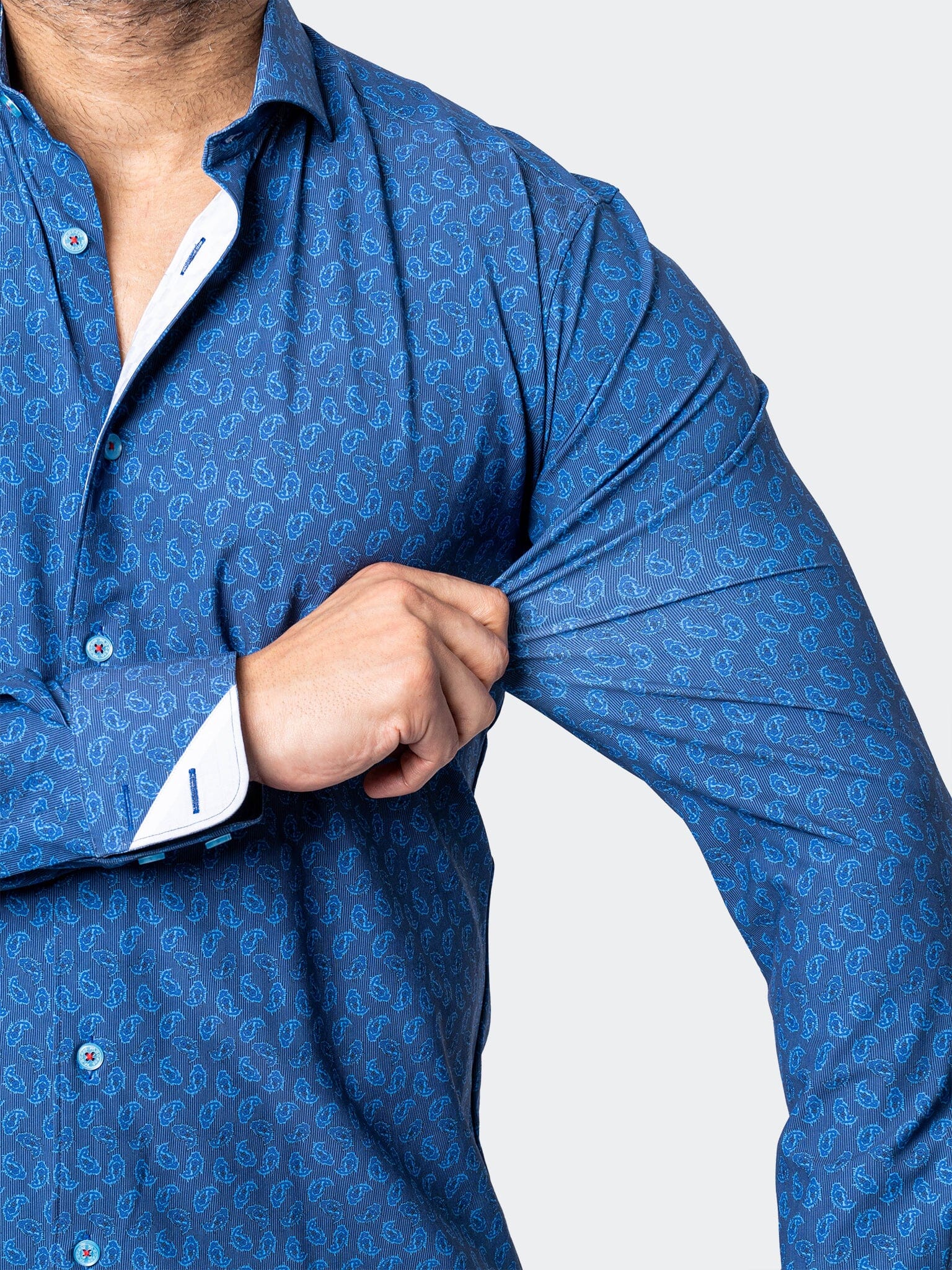 Eins StretchOceanic Blue Shirt