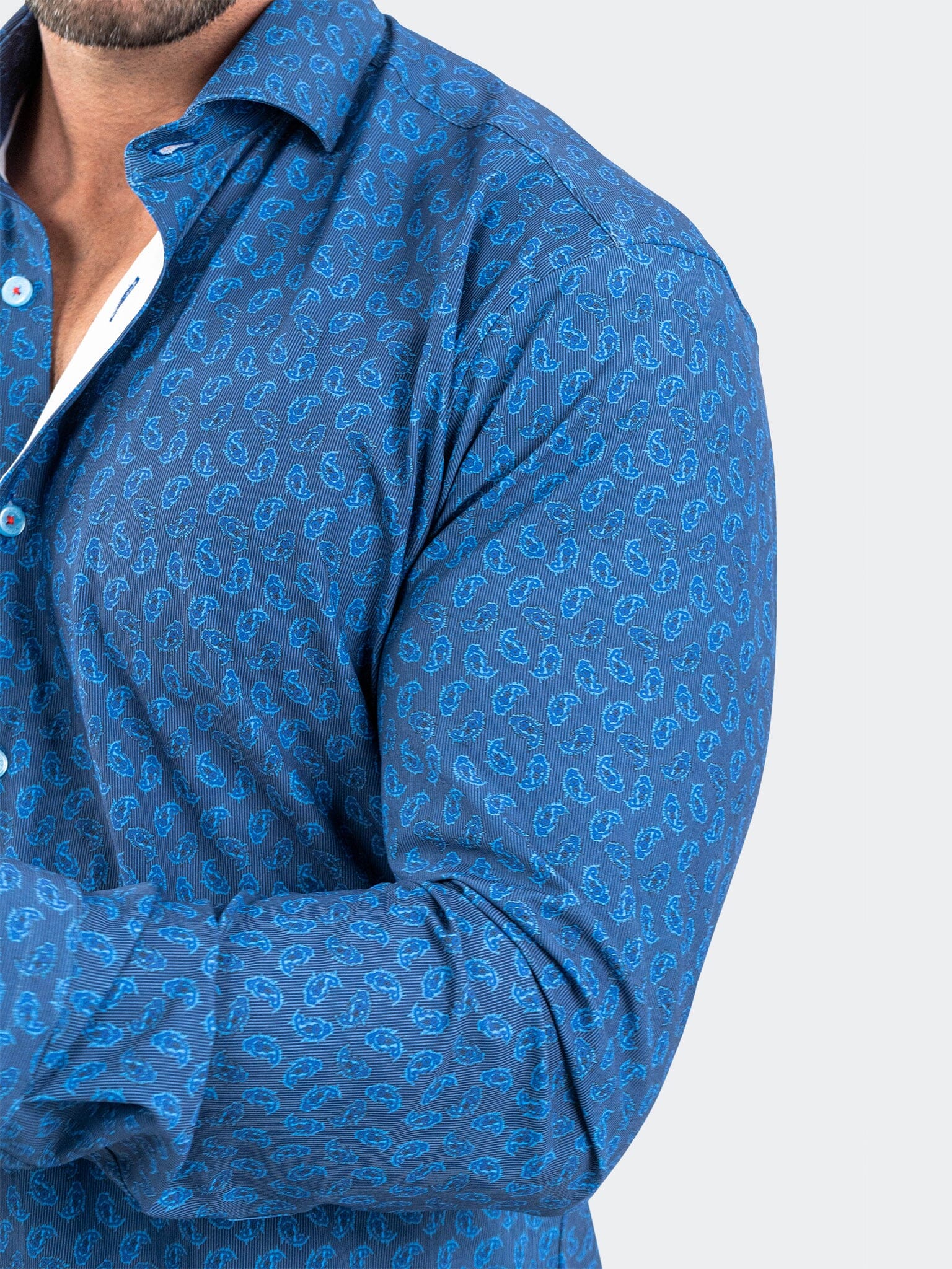 Eins StretchOceanic Blue Shirt