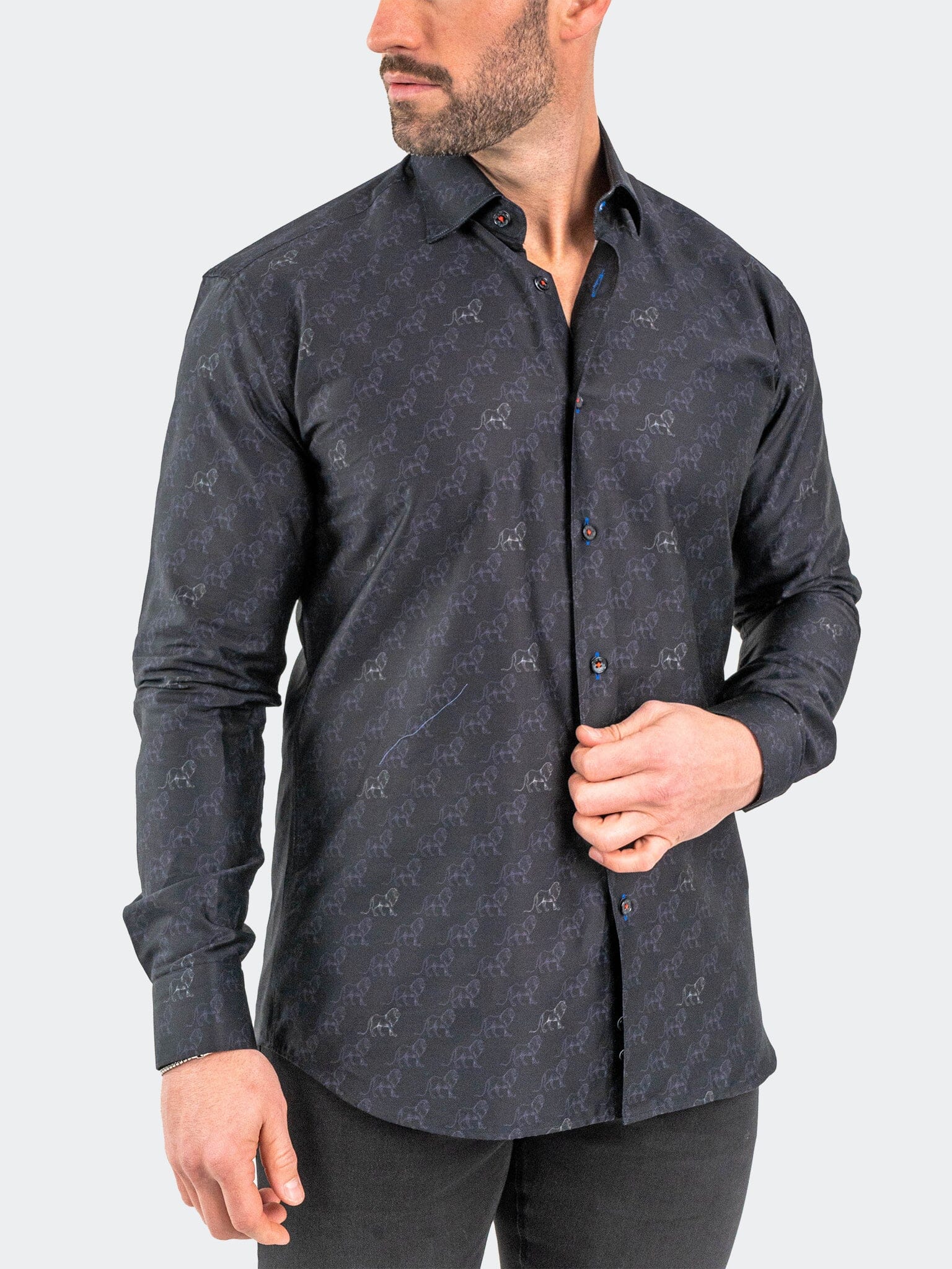 Eins StretchRepeatLion56 Black