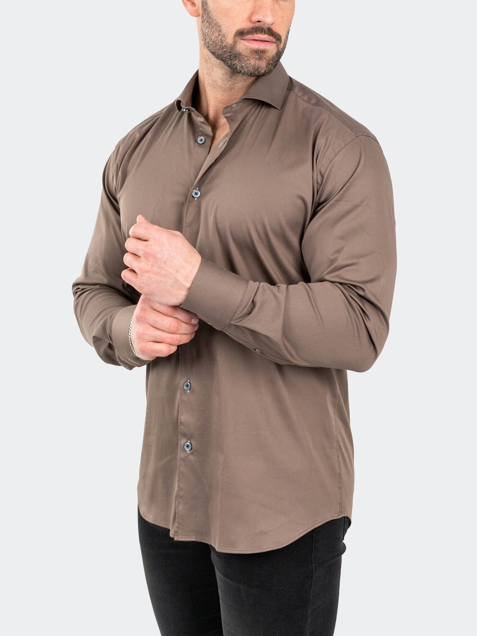 Eins StretchSolid18 Brown