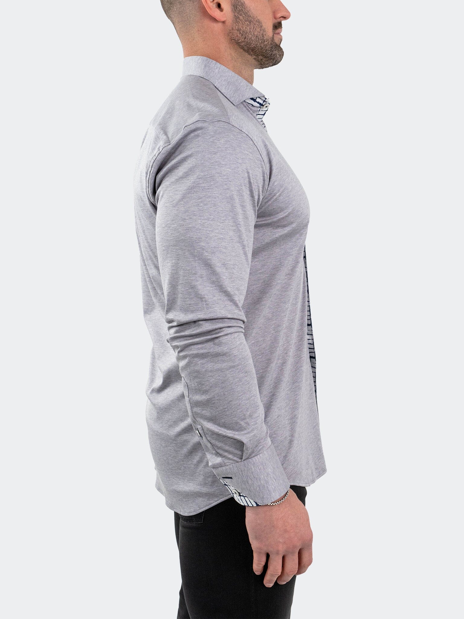 Eins StretchSolidMelange Grey