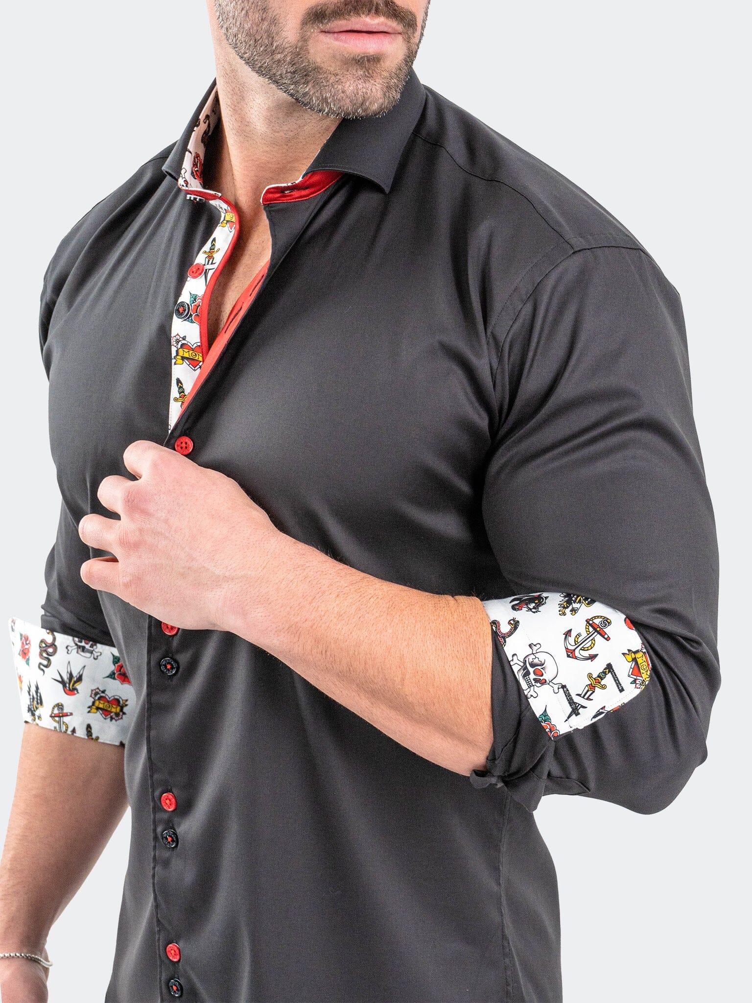 Eins StretchSolidRose Black