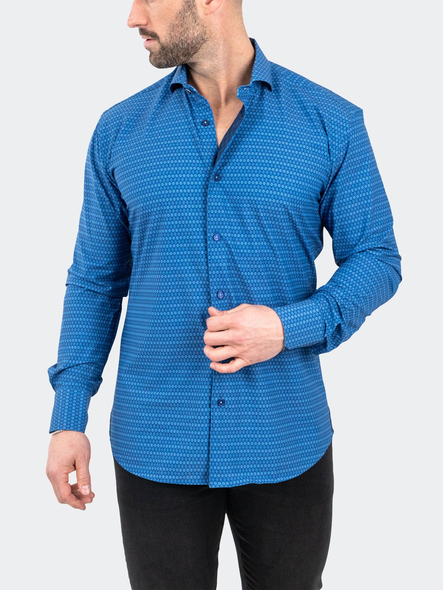 Eins Spectecal Blue Shirt