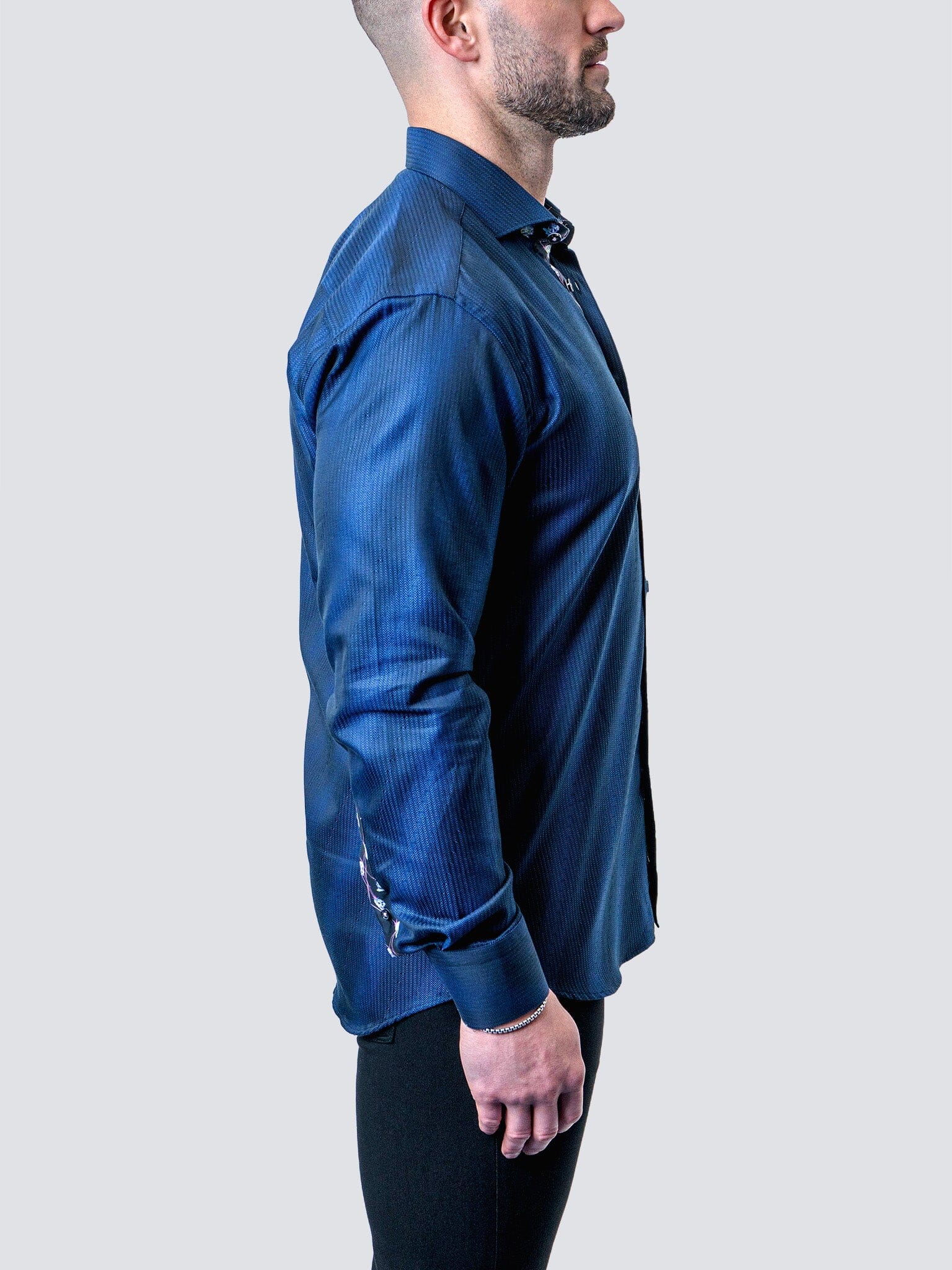Eins Stripe Blue Shirt