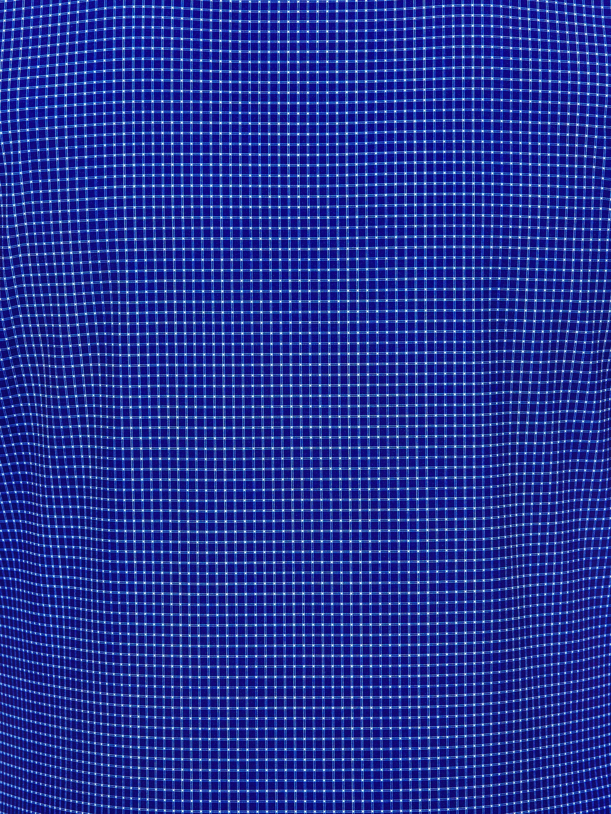 Eins Micro Check Blue
