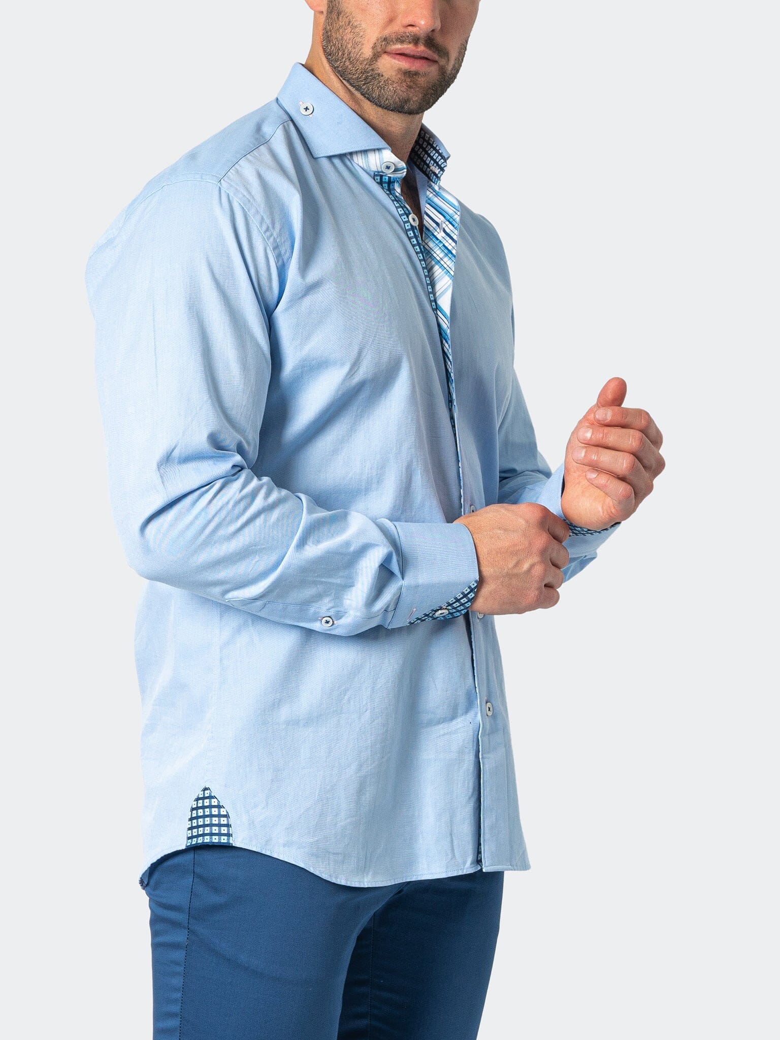 Eins Oxford Blue