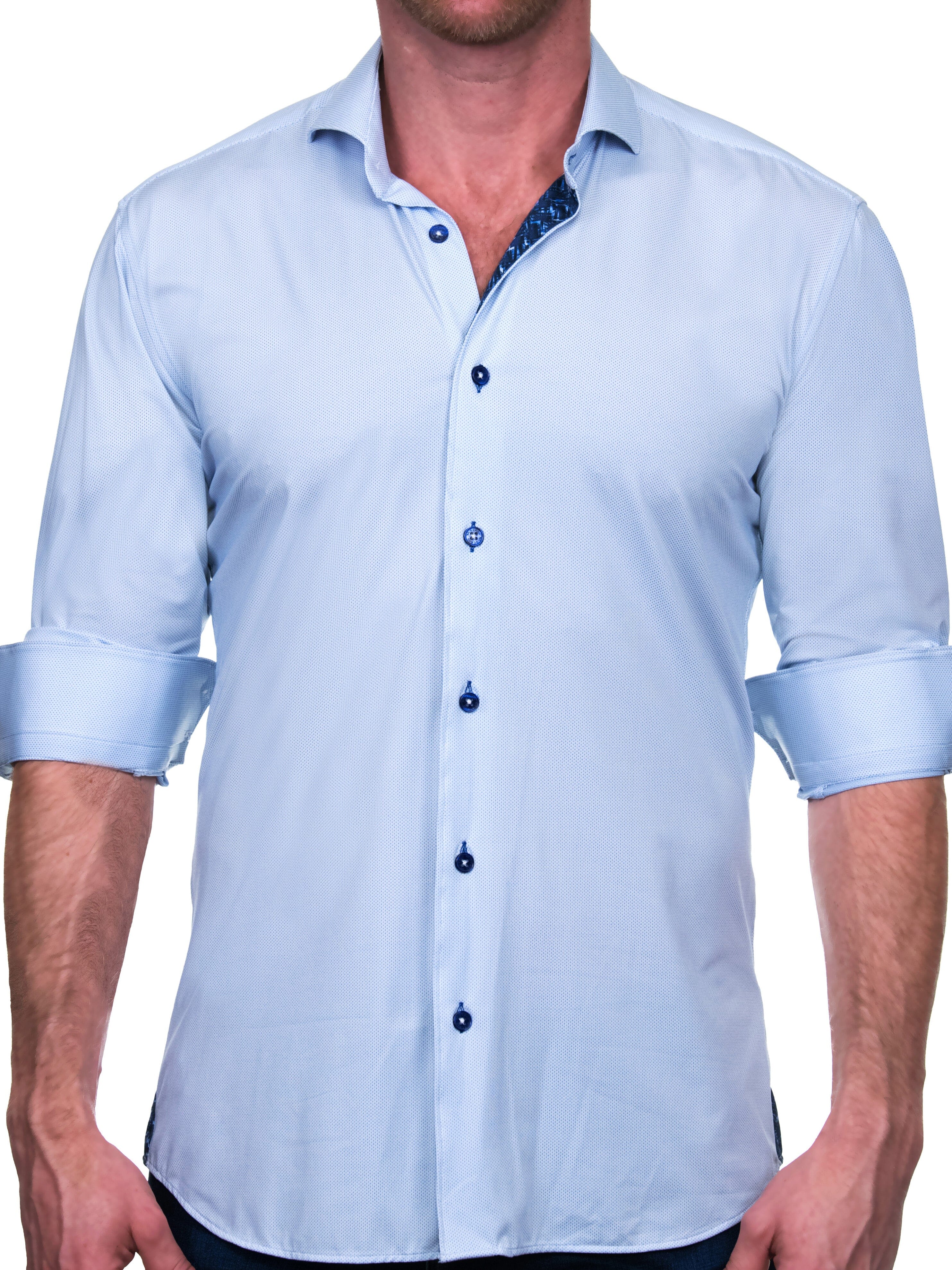 Eins Perforated Blue