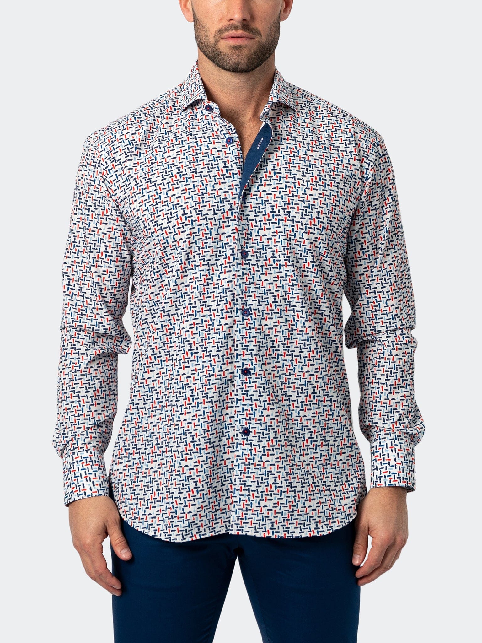 Eins Random Stretch White