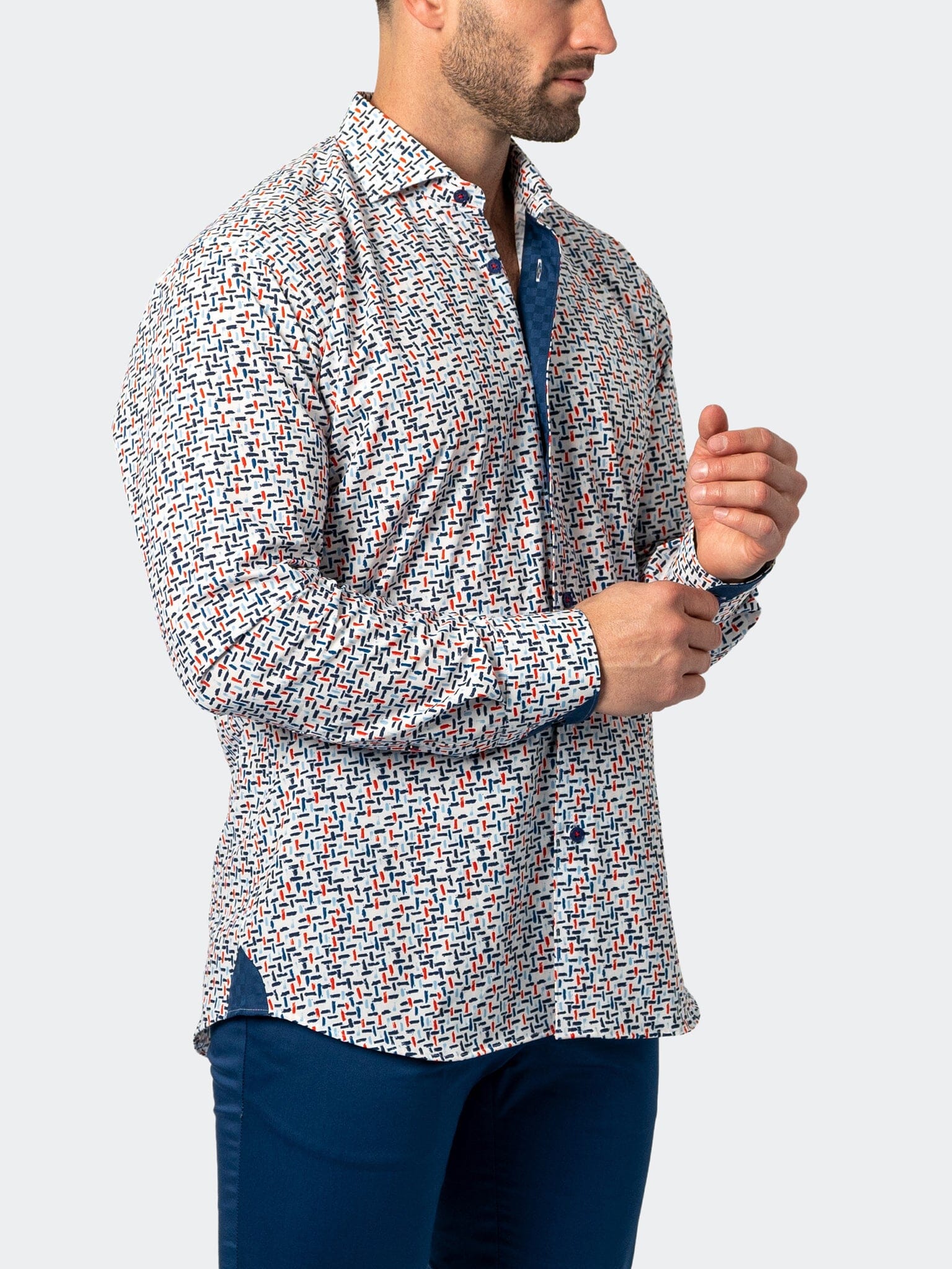 Eins Random Stretch White