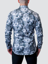 Fibonacci Animal Vintage Grey View-7