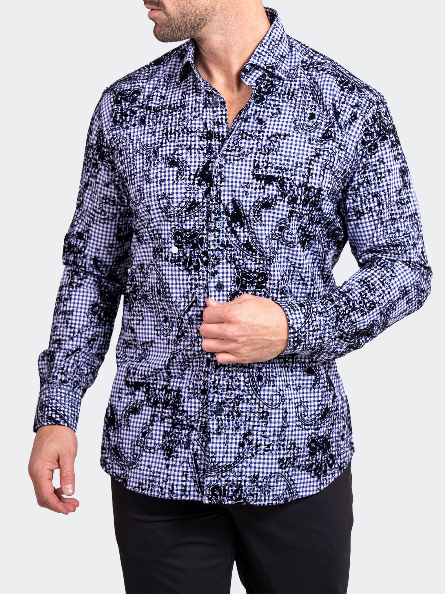 Fibonacci Ascension Blue Shirt