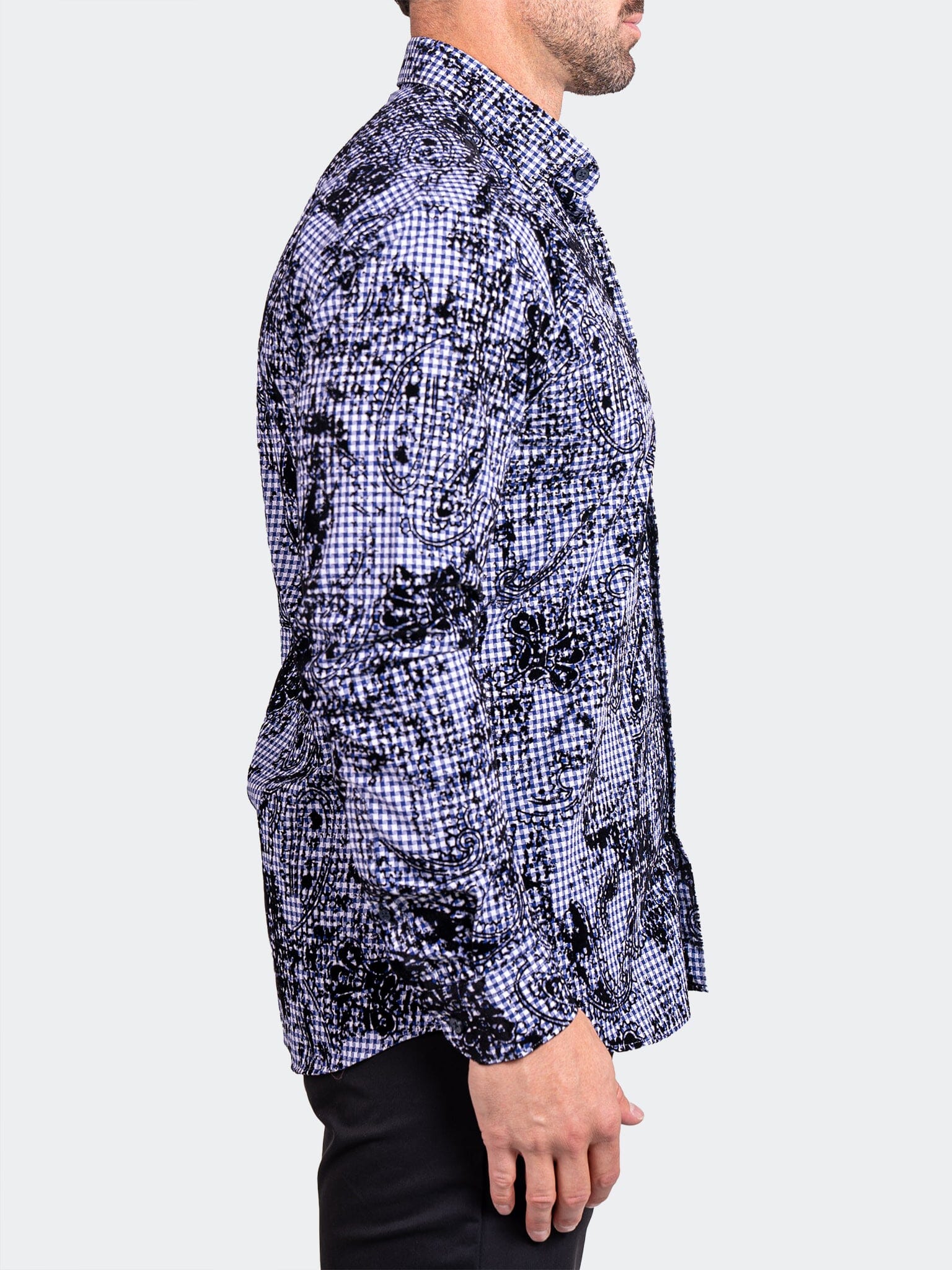 Fibonacci Ascension Blue Shirt