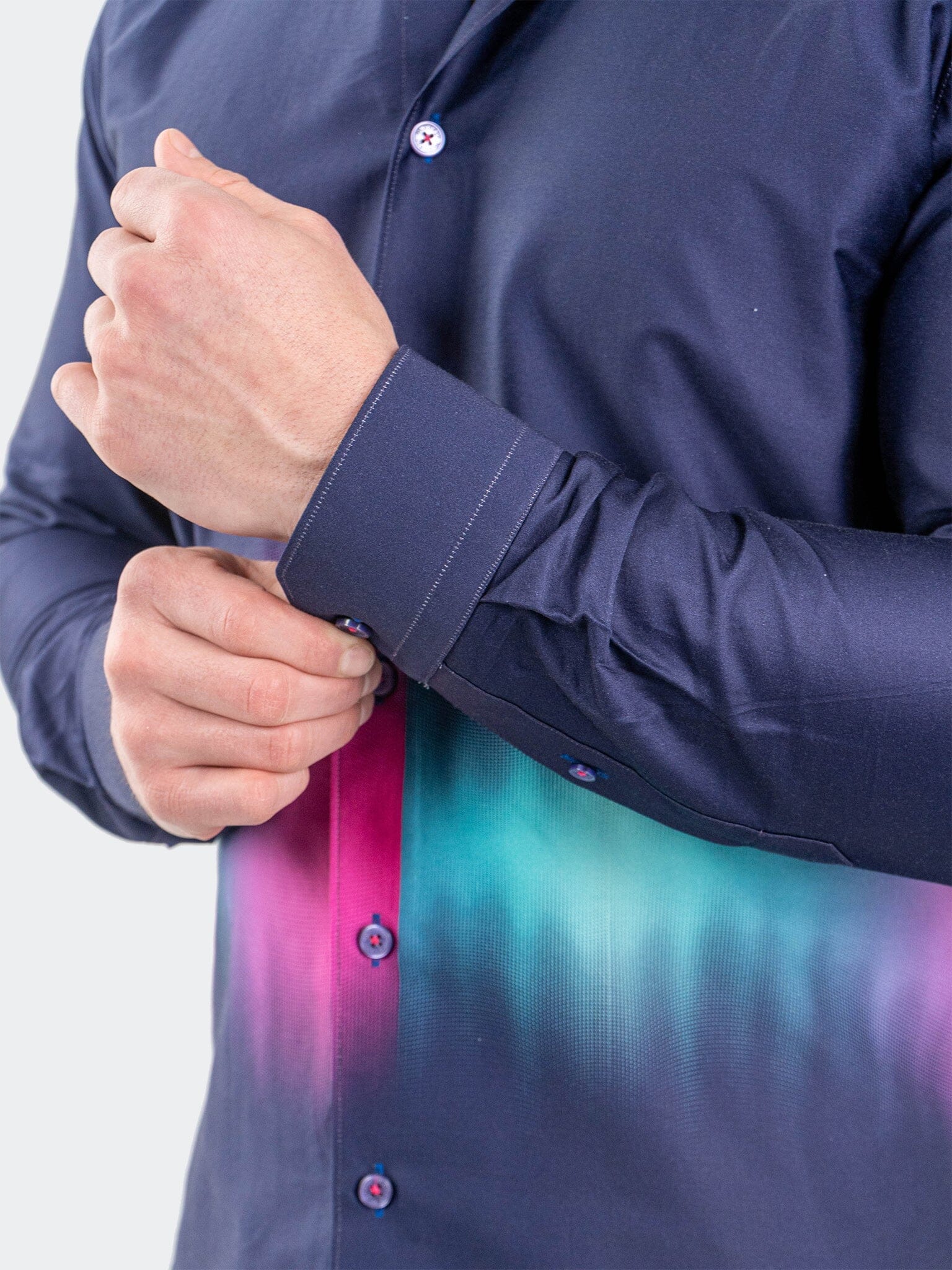Fibonacci Aurora Purple Shirt