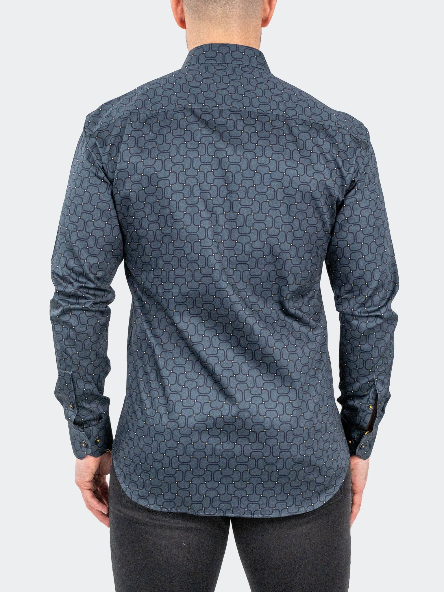 Battleship Grey Dress Shirt