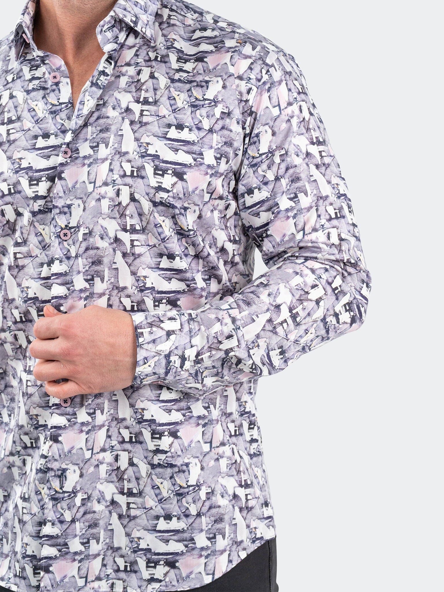 Fibonacci Birch White Shirt