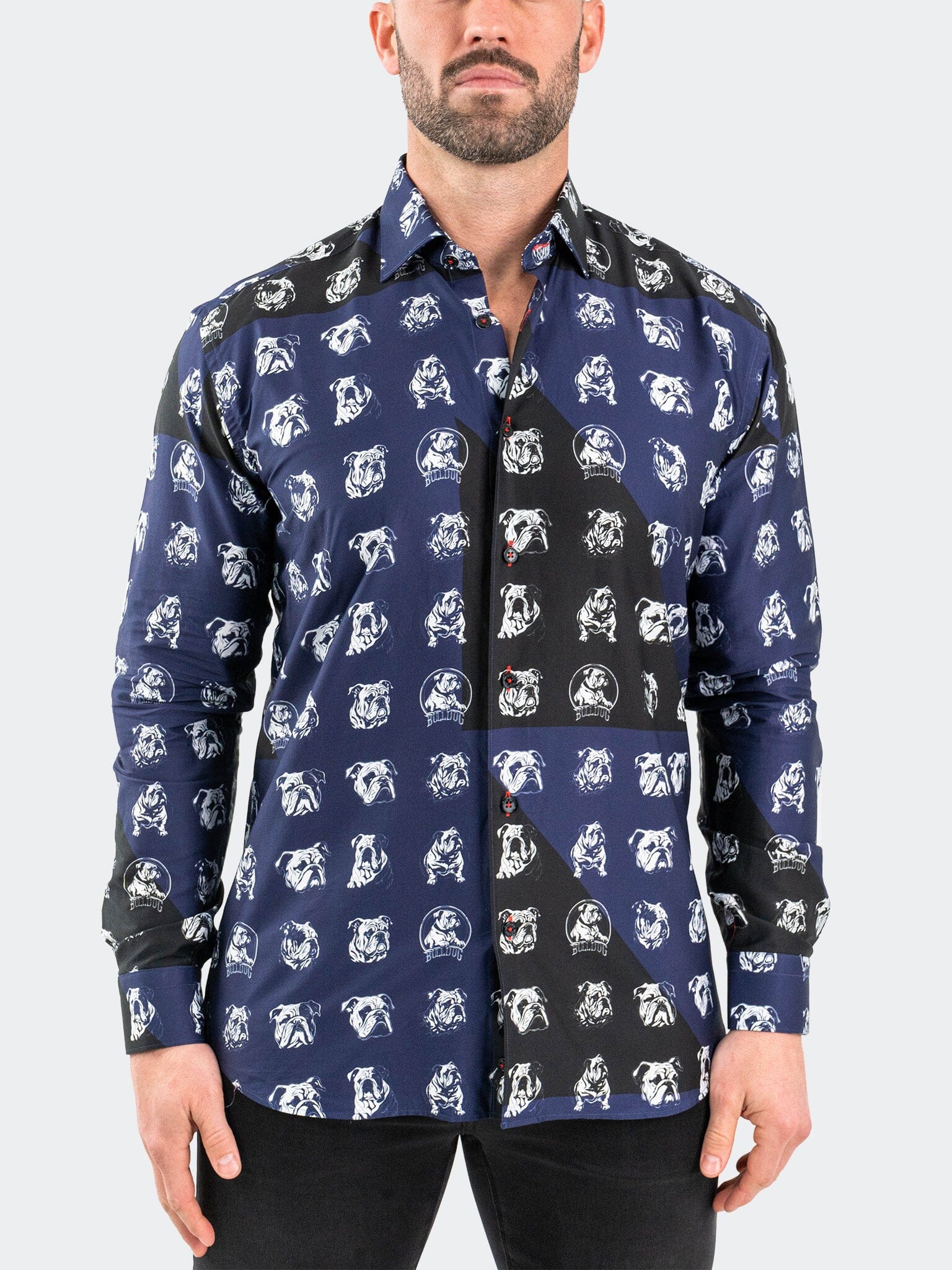 Fibonacci BullDog Navy Shirt