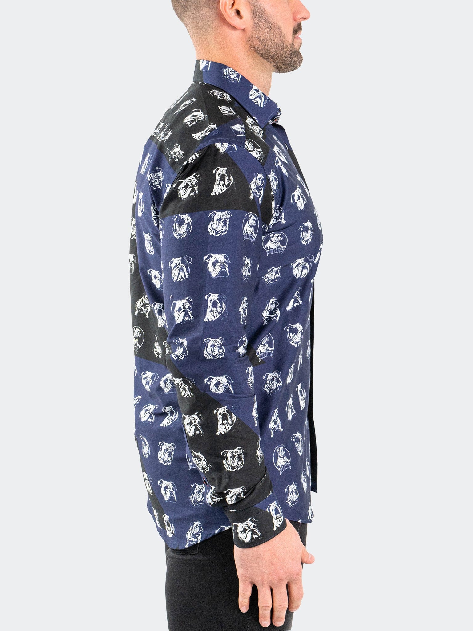 Fibonacci BullDog Navy Shirt