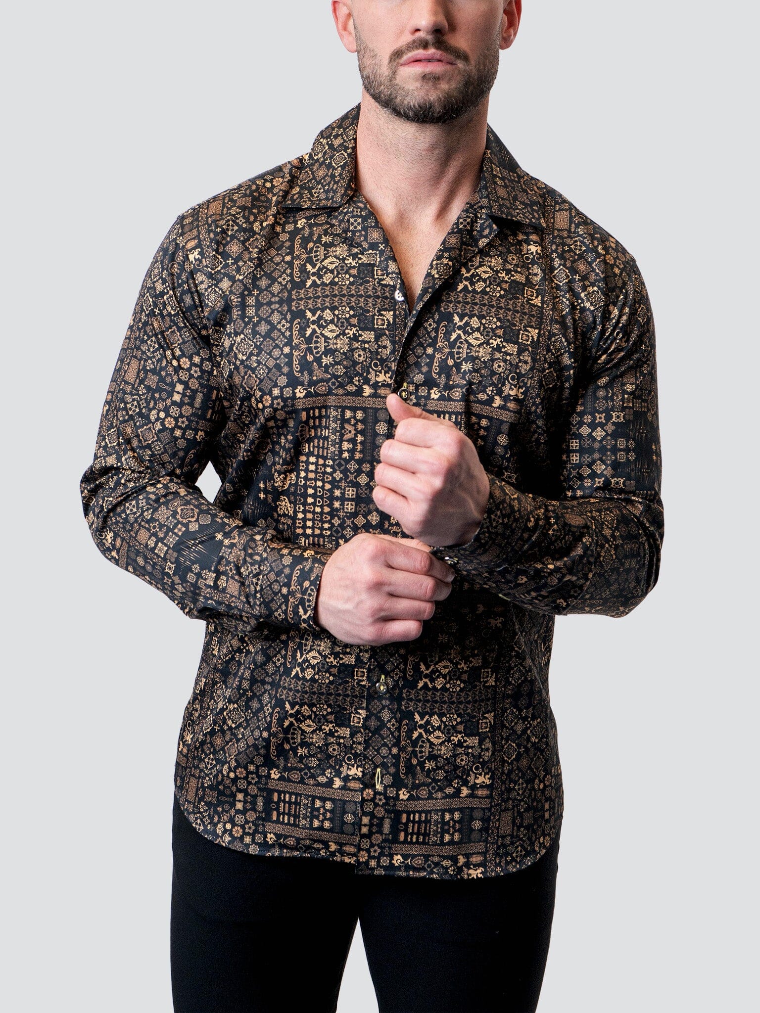 Fibonacci Gold Crown BLK