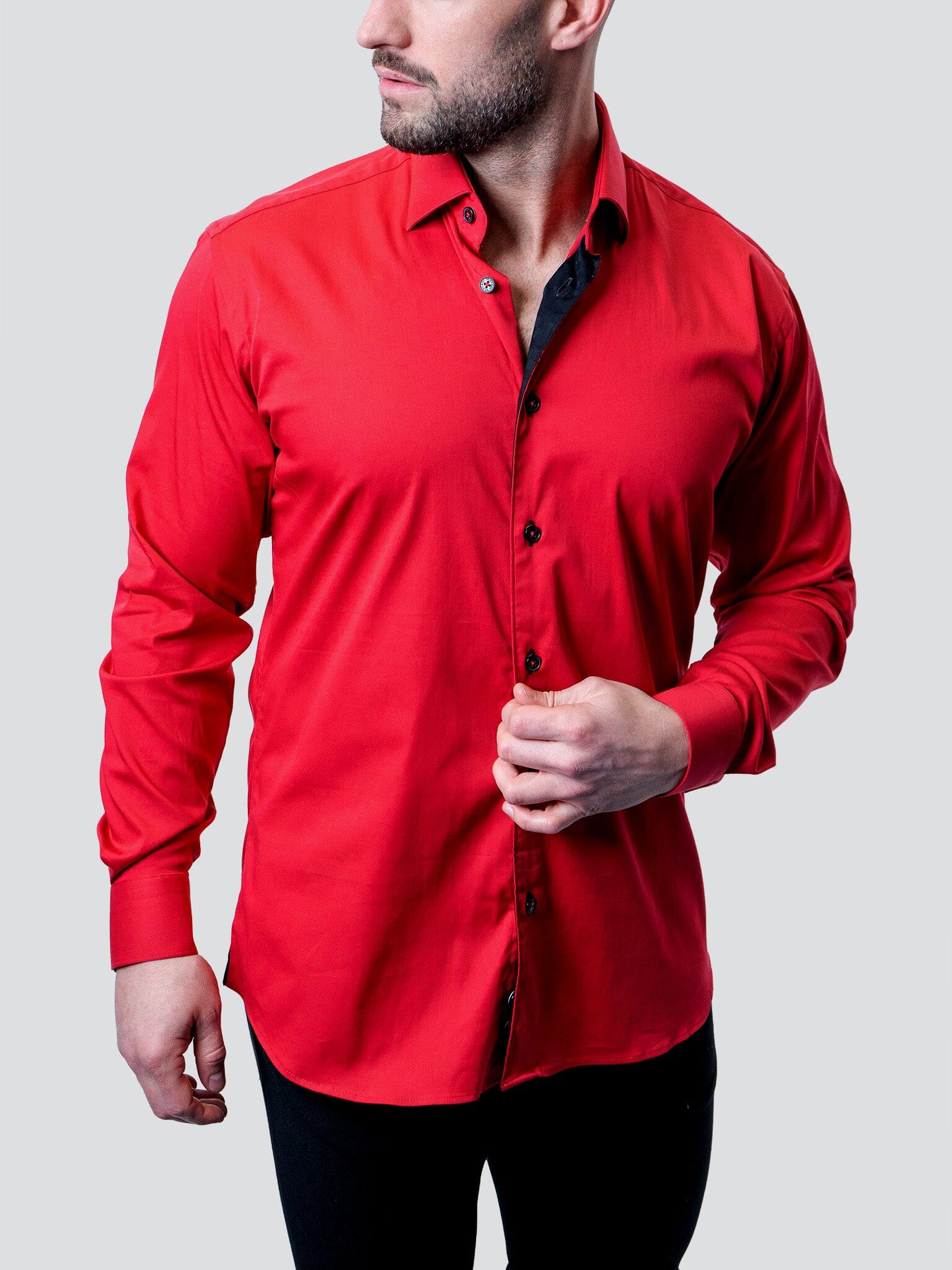 Fibonacci Grenadine Red Shirt